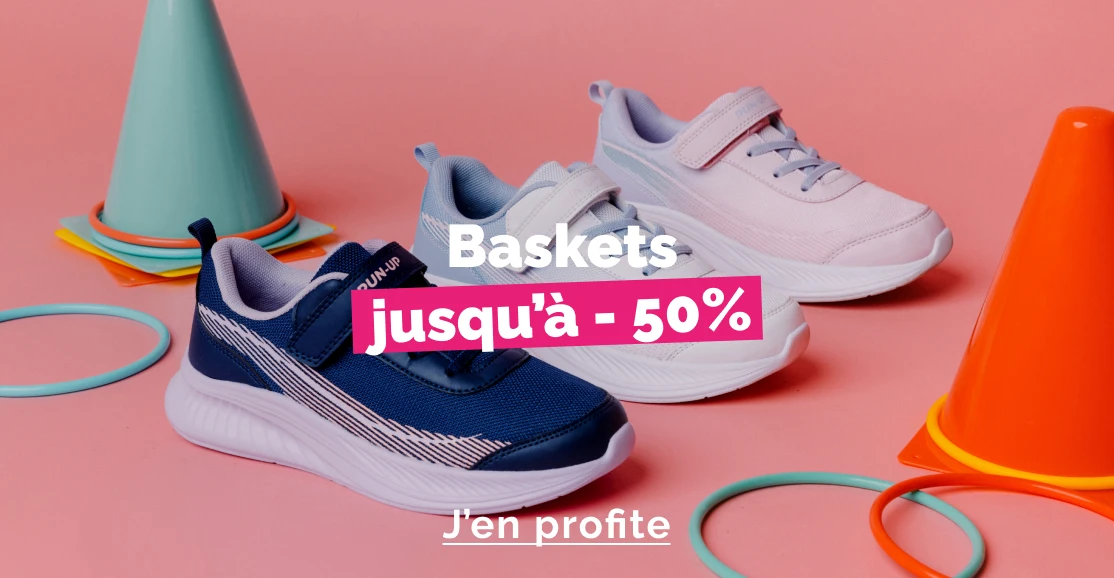 Baskets jusqu'à -50% fille - La Halle