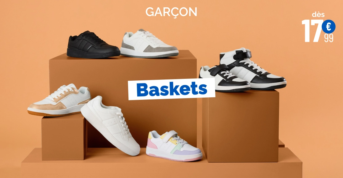 Baskets garçon - La Halle
