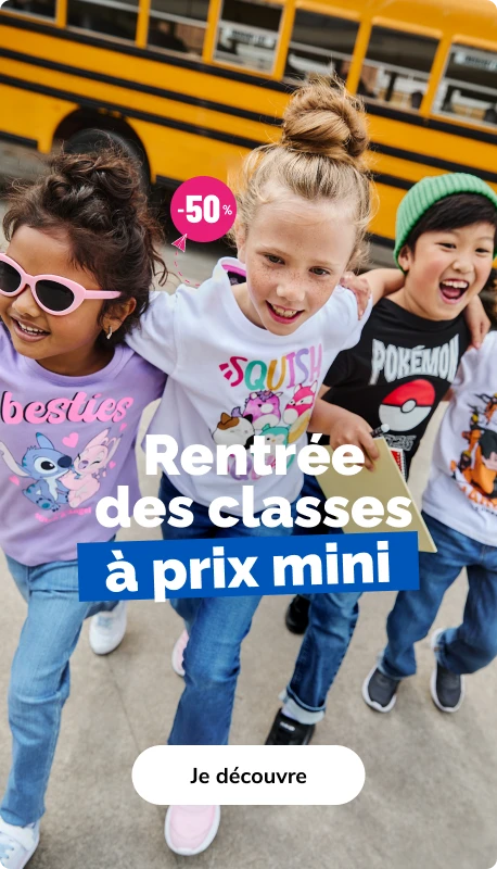La rentrée à prix mini - La Halle 