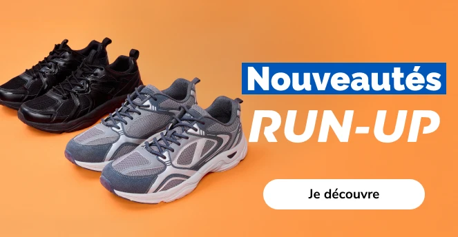 Chaussures Run-up- La Halle