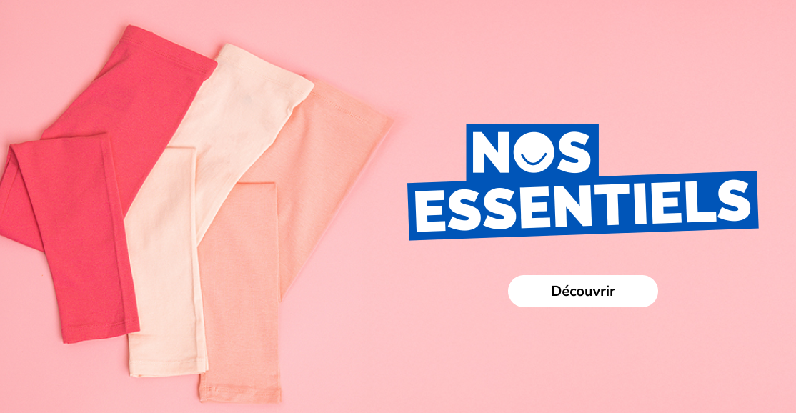 Nos essentiels fille - La Halle