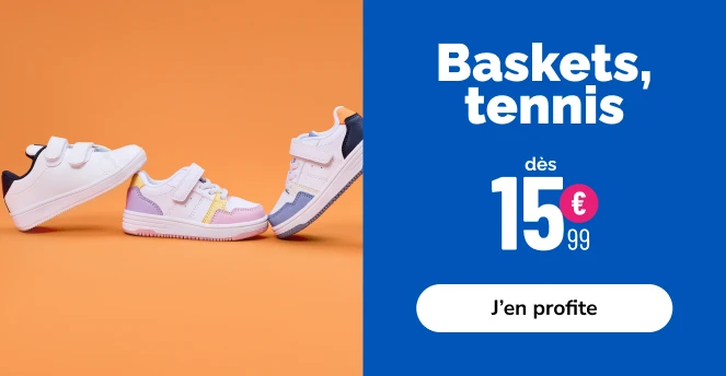 Baskets bb - La Halle