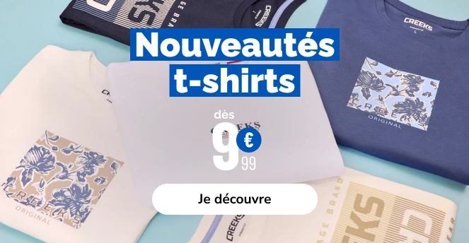T-shirts homme- La Halle