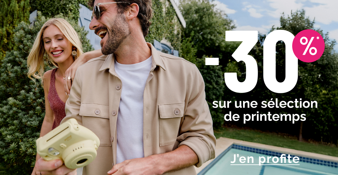 sélection Printemps -30% homme - La Halle