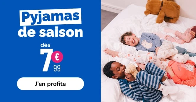 Pyjamas de saison garçon- La Halle