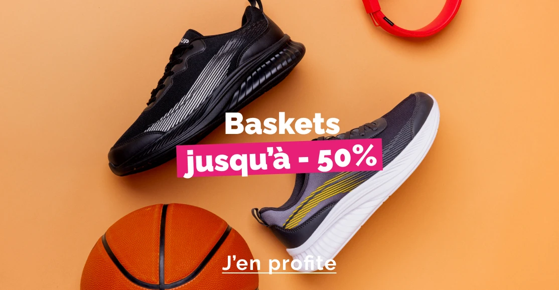 Baskets jusqu'à -50% homme - La Halle