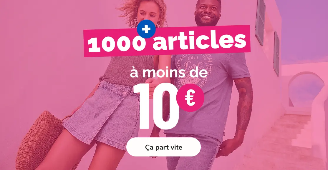 Soldes -10€ adultes - La Halle