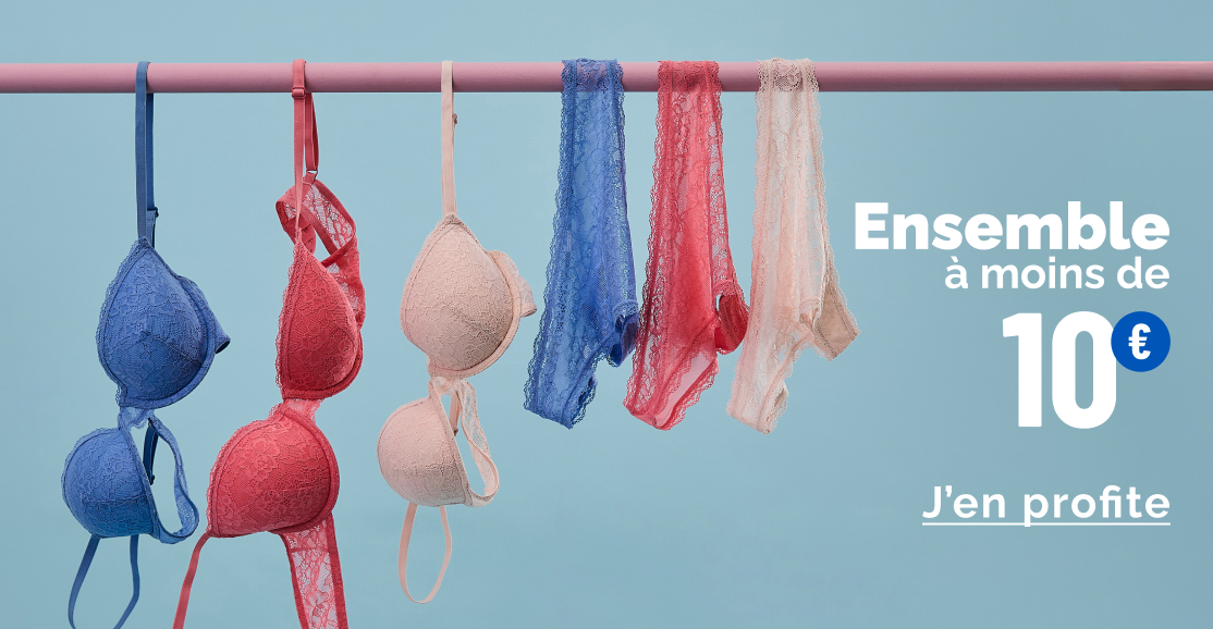 Ensemble à - de 10€ Femme - La Halle