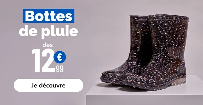 Bottes de pluie fille - La Halle