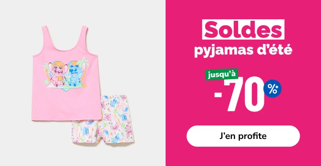 Soldes pyjamas fille - La Halle