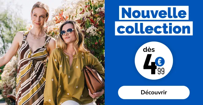 Nouvelle collection vêtements femme - La Halle