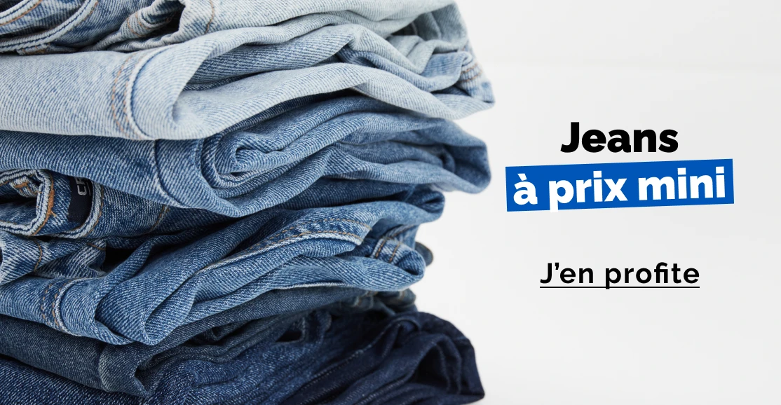 Jeans à petits prix homme - La Halle