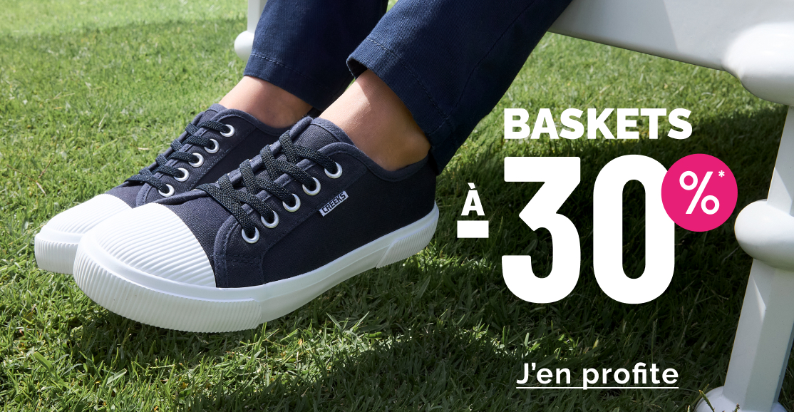 Baskets -30 garon- La Halle