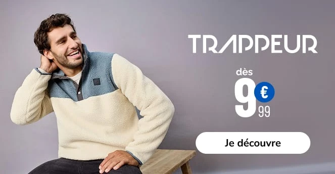 Trappeur homme - La Halle