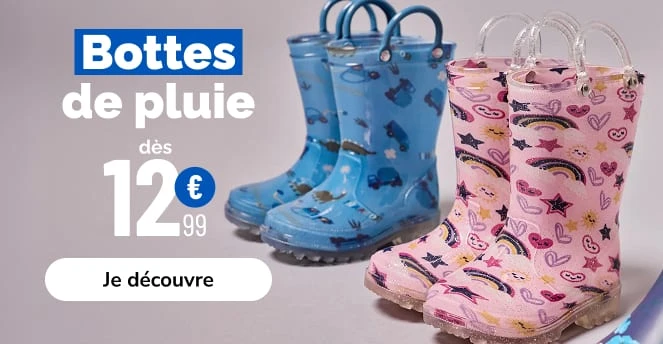 Bottes de pluie bébé - La Halle