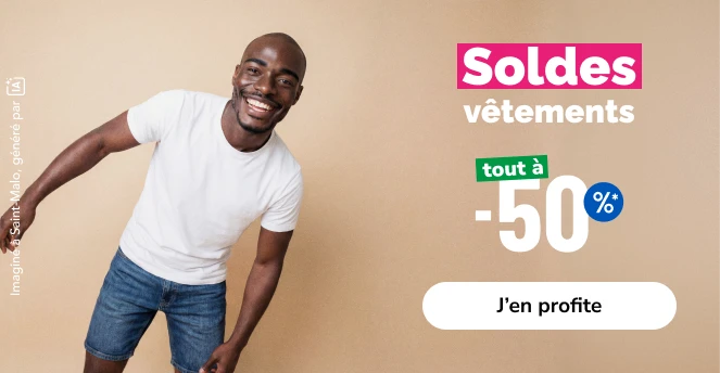 Soldes vêtements homme - La Halle