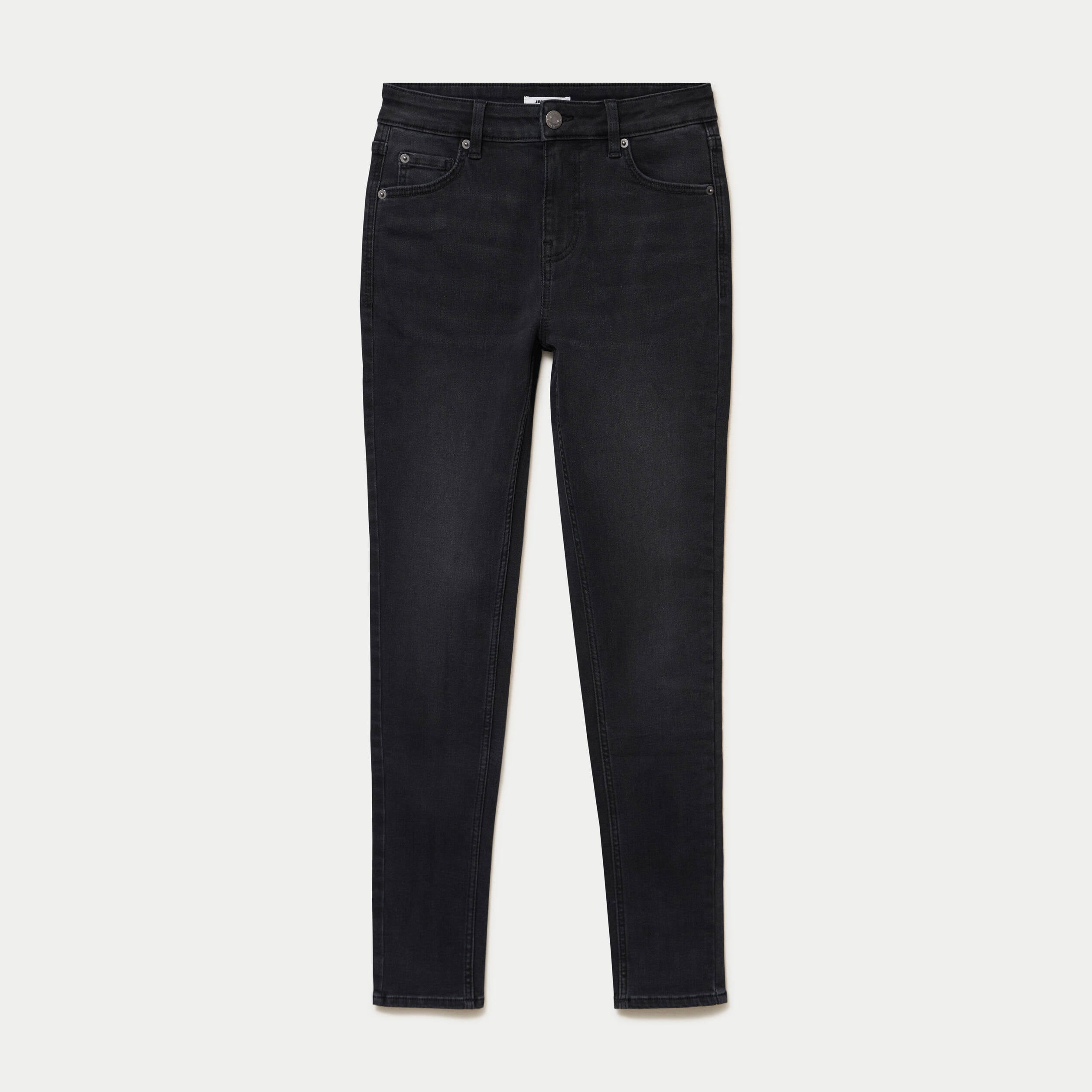 Jean Zoe skinny taille standard denim noir