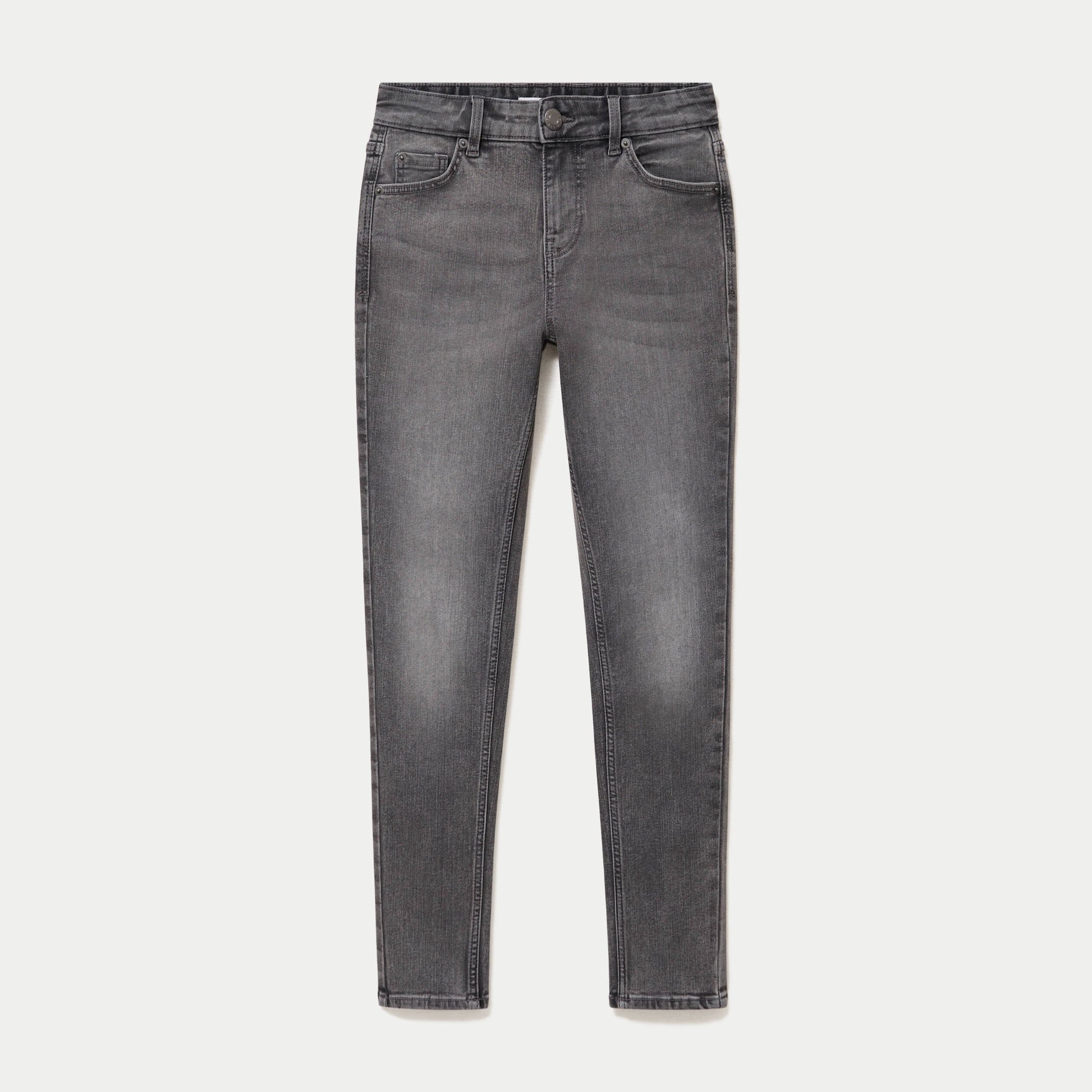 Jean Zoe skinny taille standard denim gris