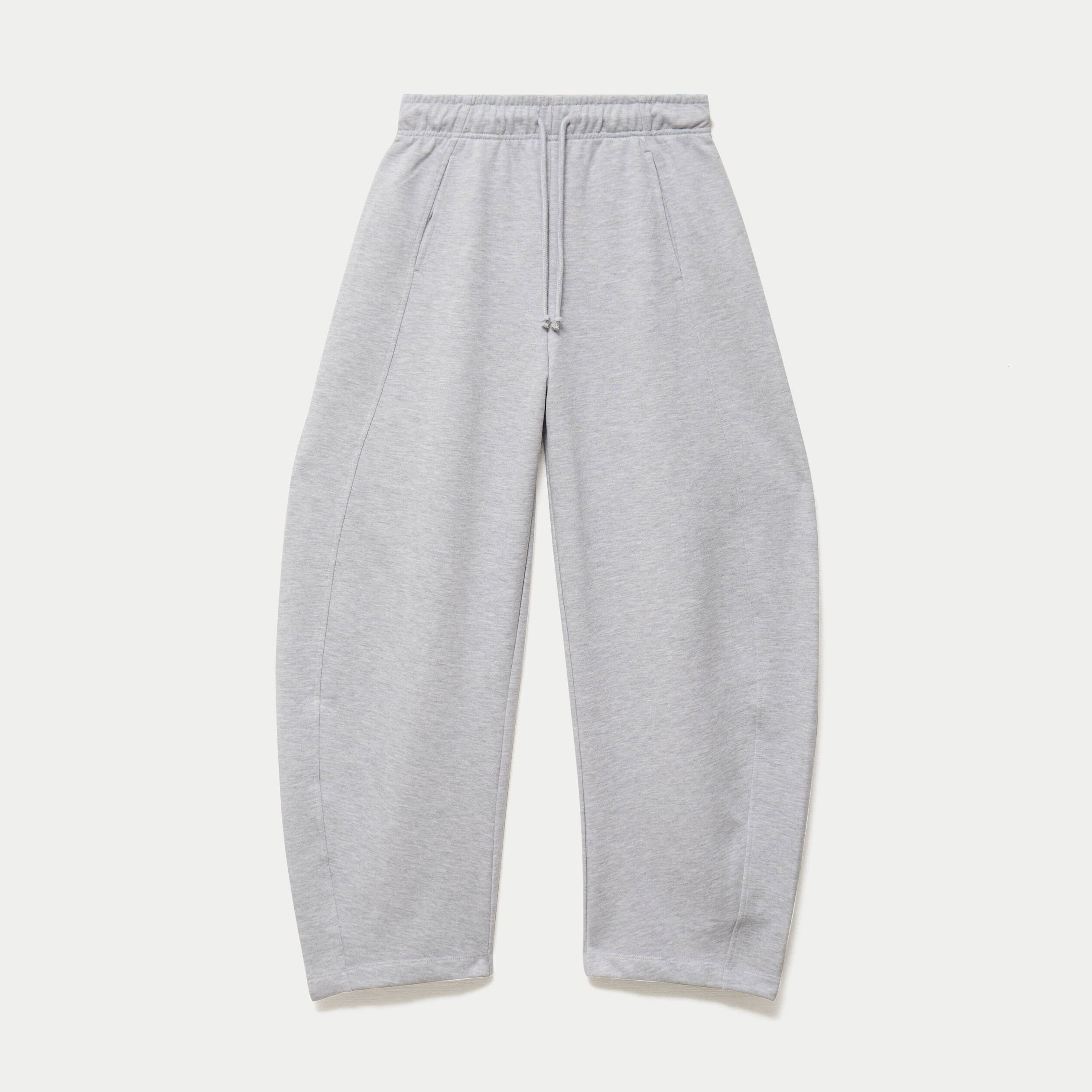Jogging coupe ample taille standard gris clair