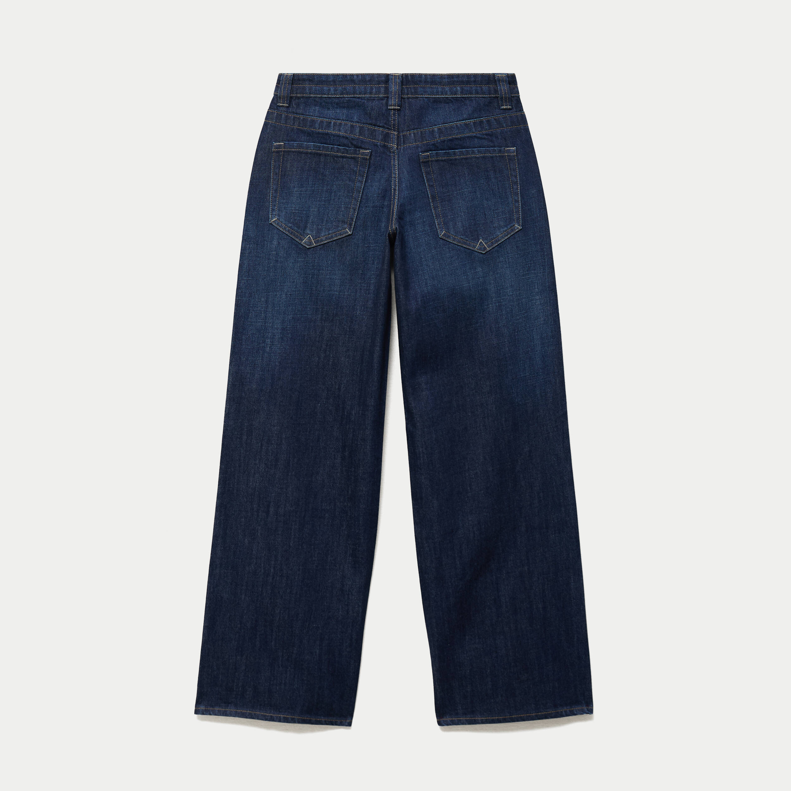 Jean Max loose taille basse denim brut