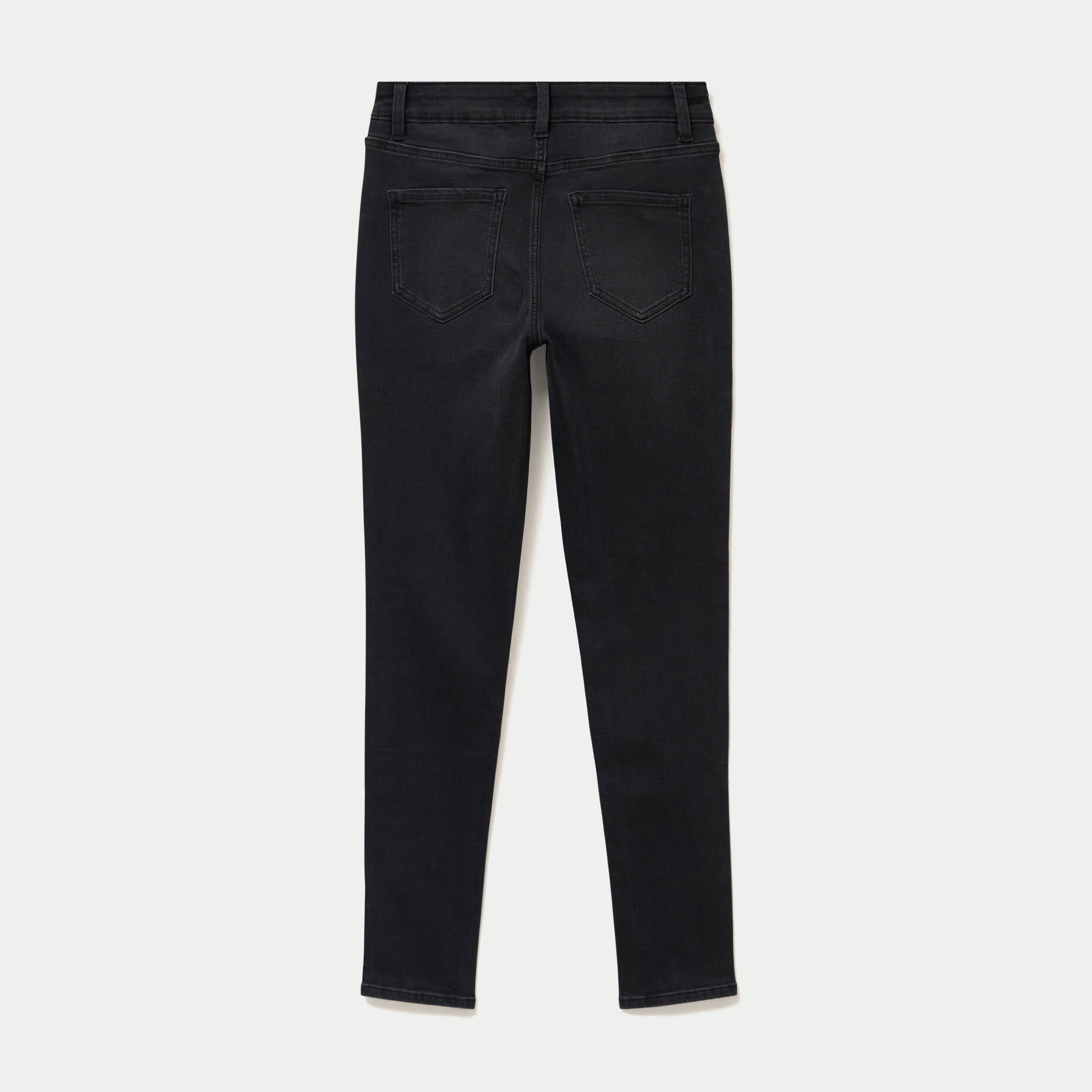 Jean Zoe skinny taille standard denim noir