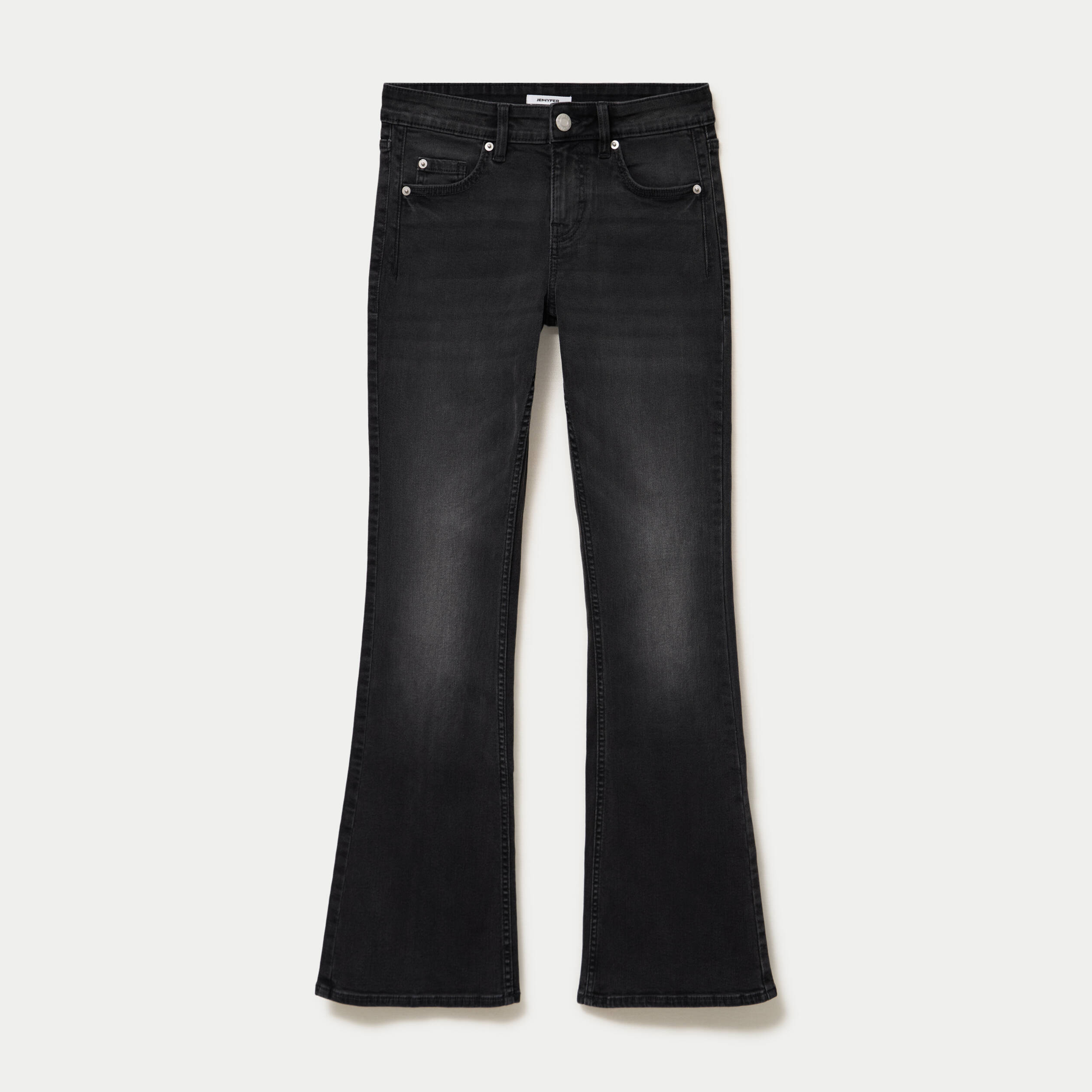 Jean Zoe bootcut taille basse denim noir