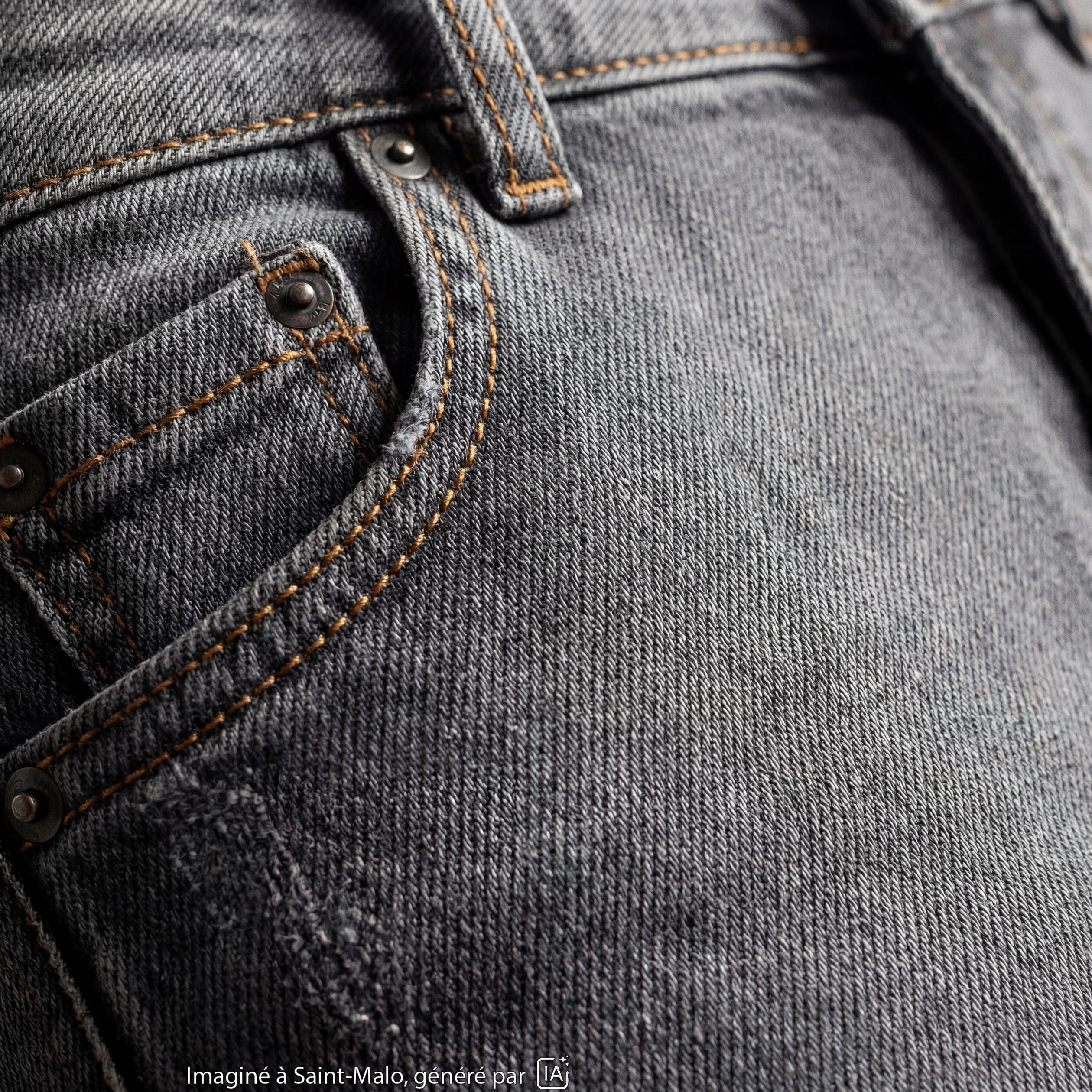 Jean Zoe skinny taille standard denim gris