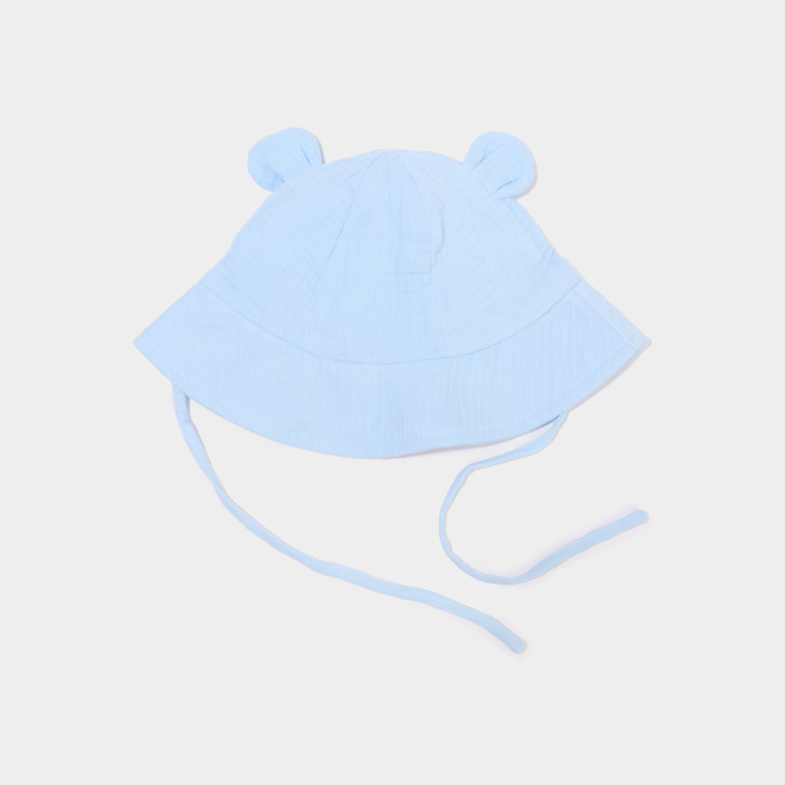 Bob en gaze de coton bleu ciel b&eacute;b&eacute;