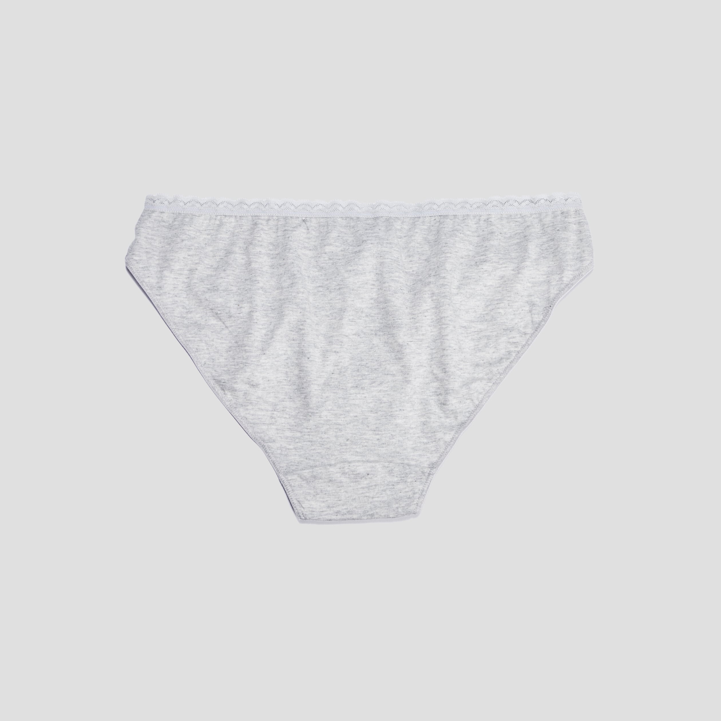 Lot 3 culottes en coton gris femme