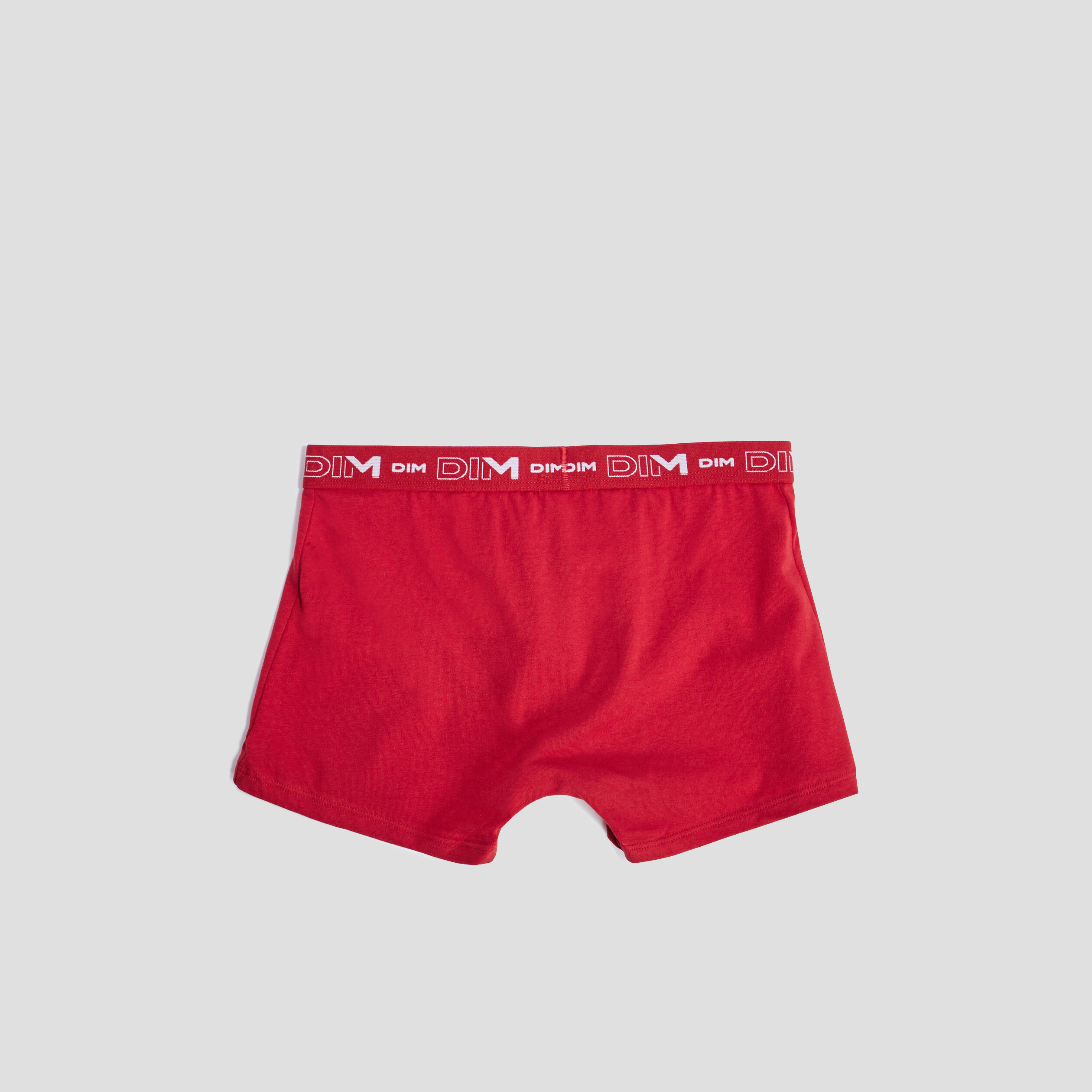 lot 3 boxers coton stretch dim rouge homme Lot 3 boxers coton stretch DIM rouge homme