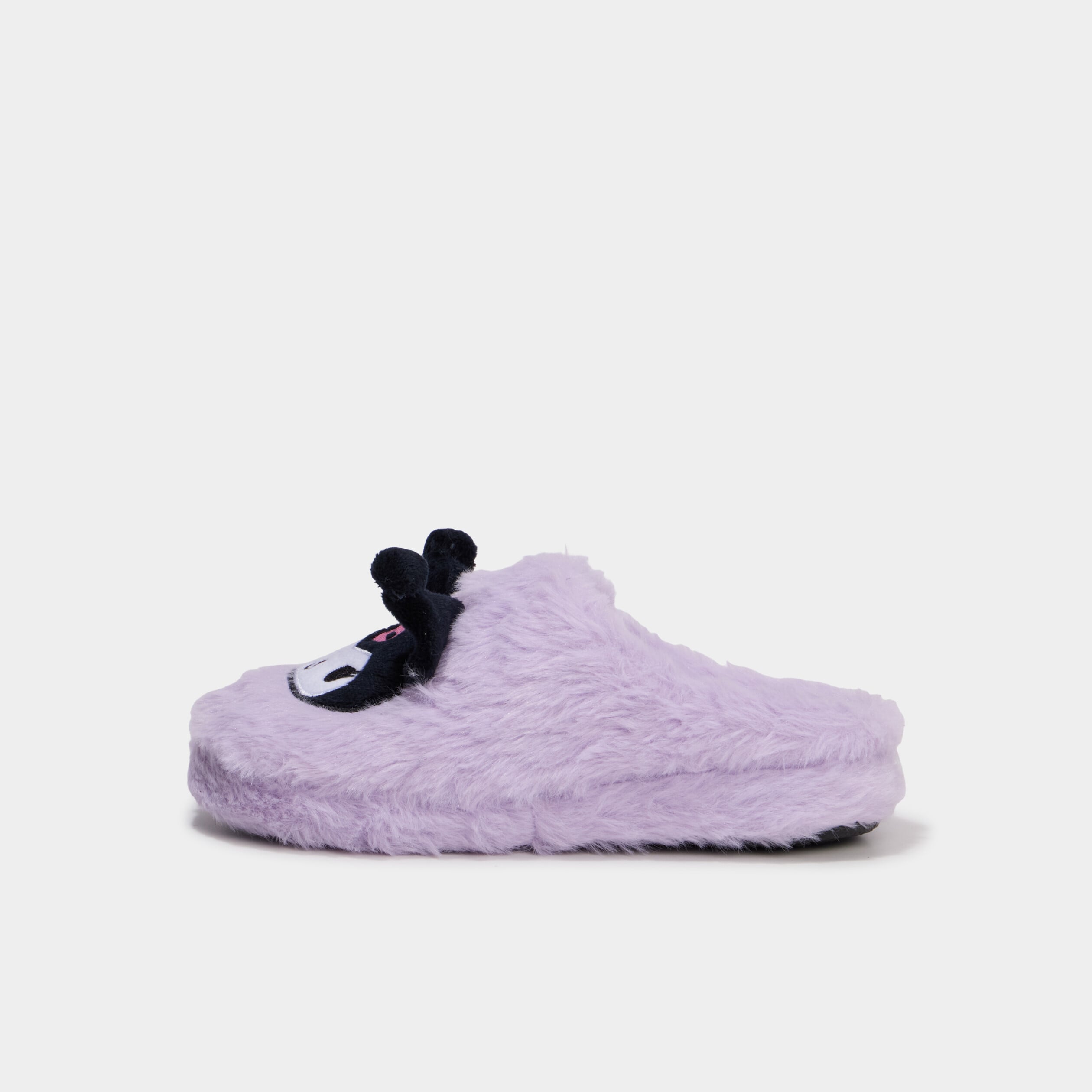 Chaussons fausse fourrure Kuromi multicolore fille