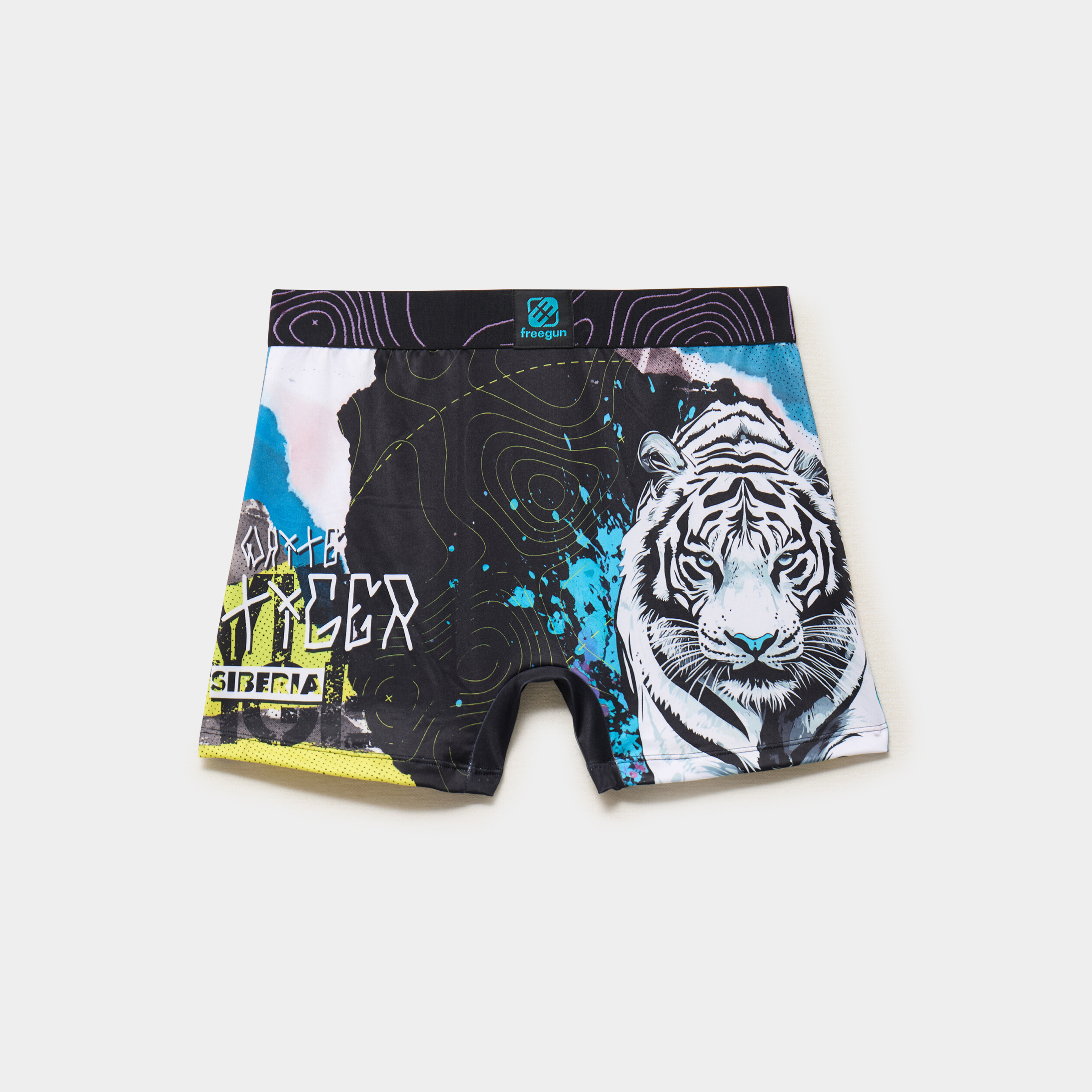 Boxer taille &eacute;lastiqu&eacute;e noir homme