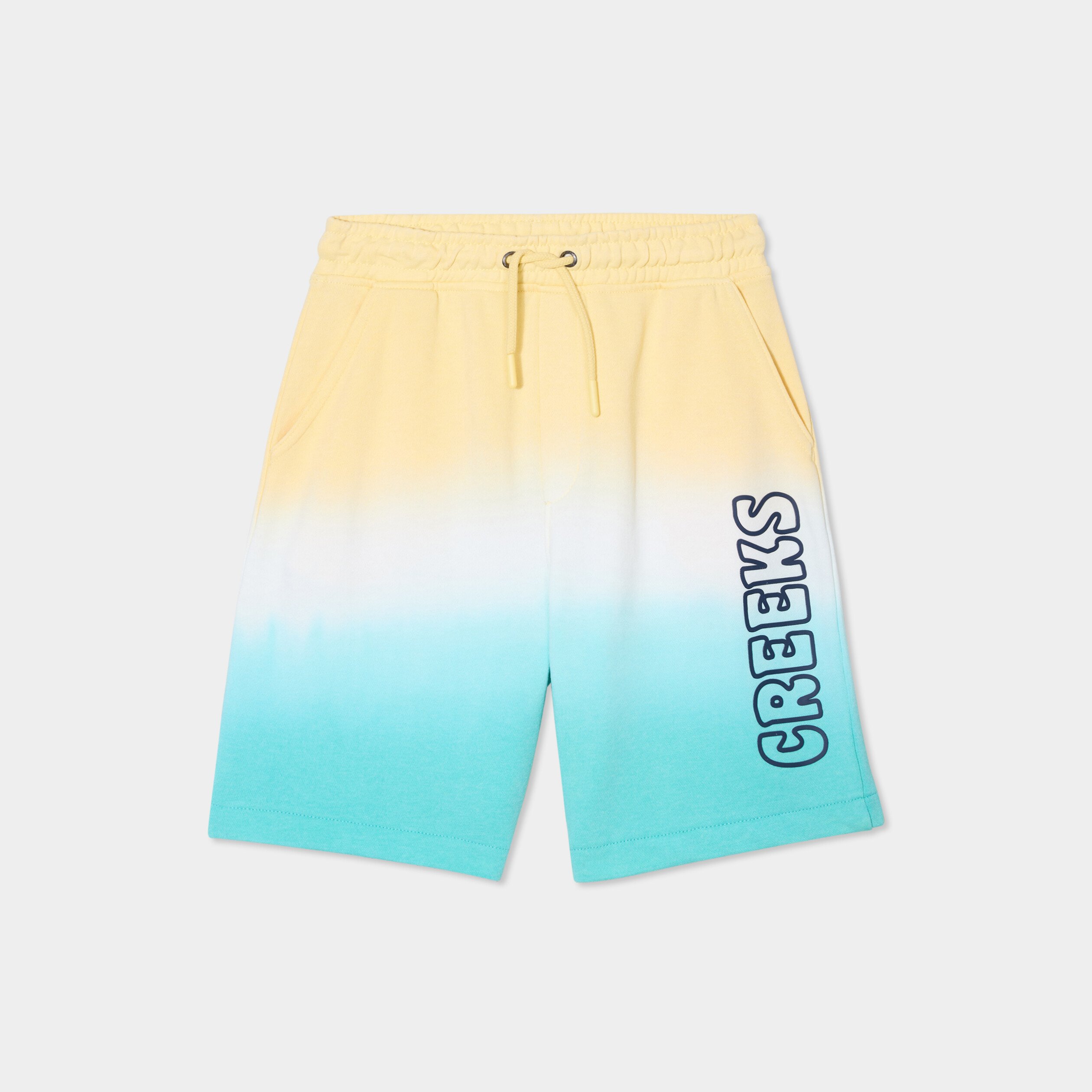 short de jogging regular jaune clair garcon Short de jogging regular jaune clair garçon