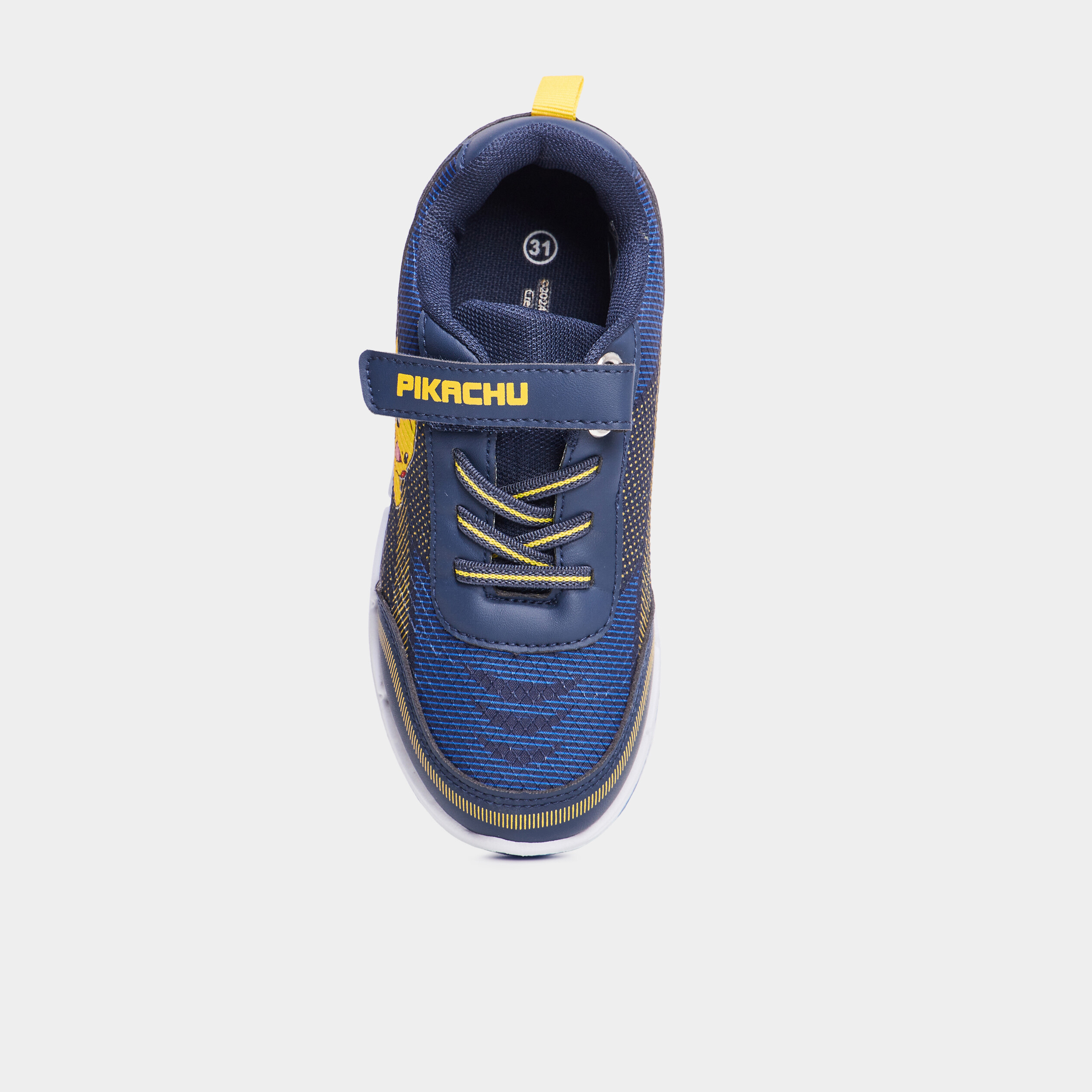 Baskets running lumineuses Pokemon bleu marine garcon