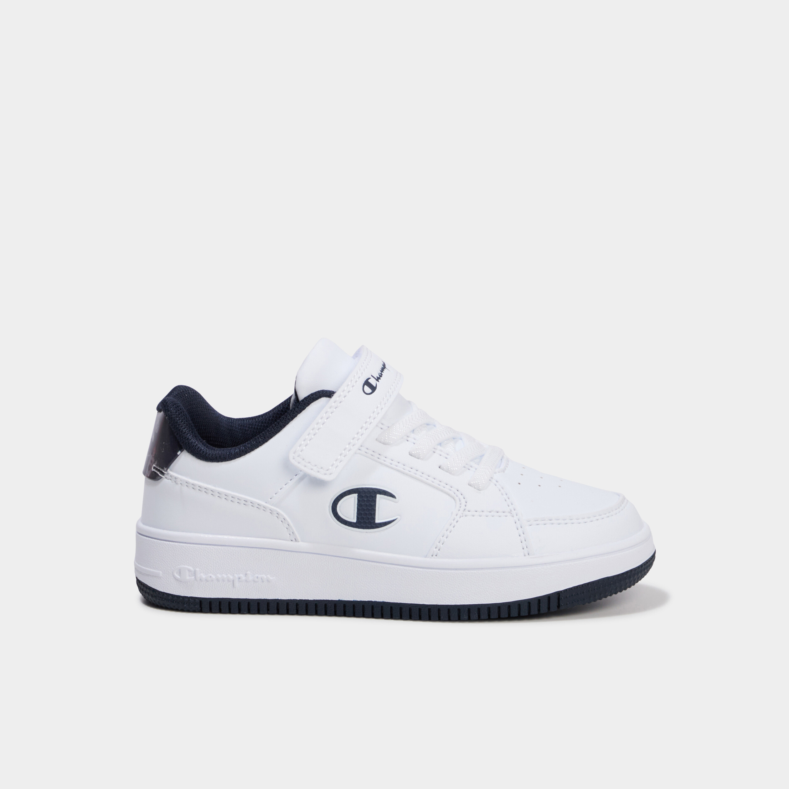 Baskets &agrave; scratchs Champion R18 noir gar&ccedil;on