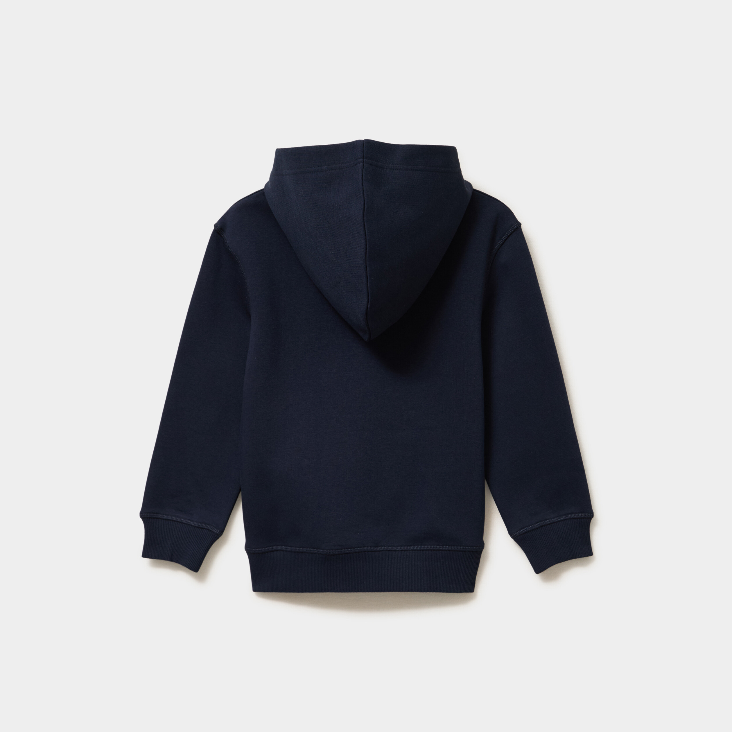 Sweat hoodie 1 poche oversize bleu marine gar&ccedil;on