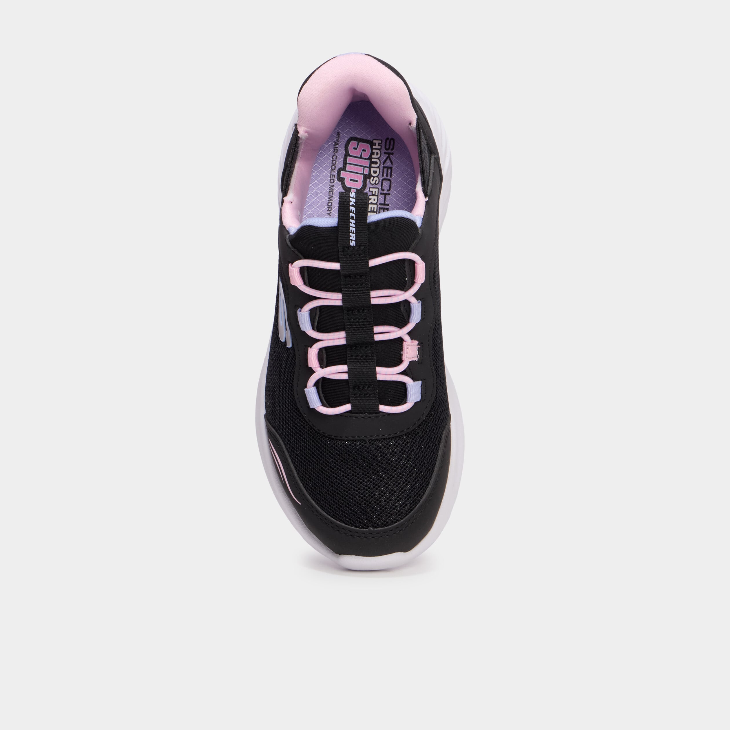 Baskets running Slip-ins &agrave; bout rond noir fille