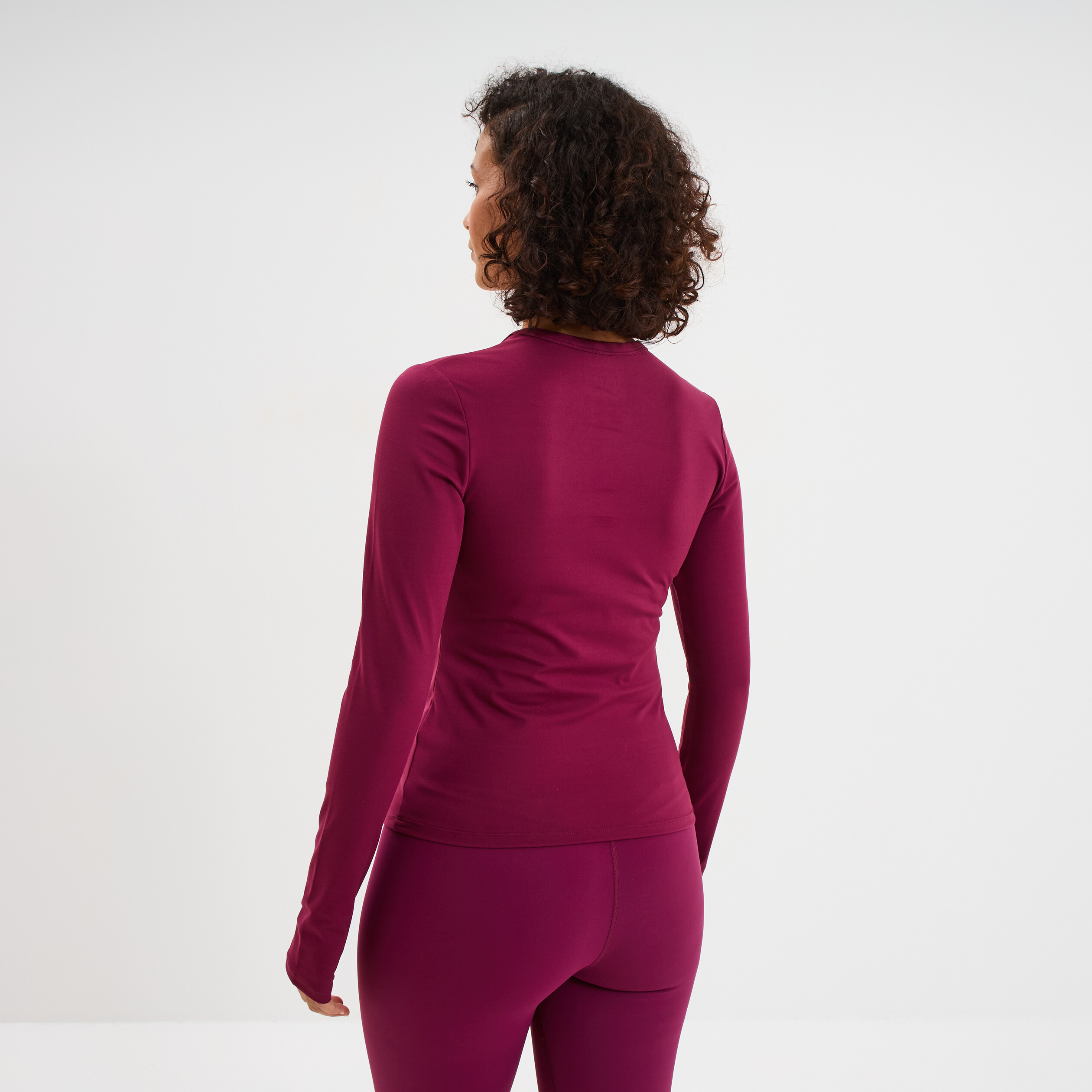 Sweat-shirt Femme à Manches Longues Col Rond - Coupe Ample Décontractée, Matière Douce Polyester-Rayonne, Pour Tous Les Jours