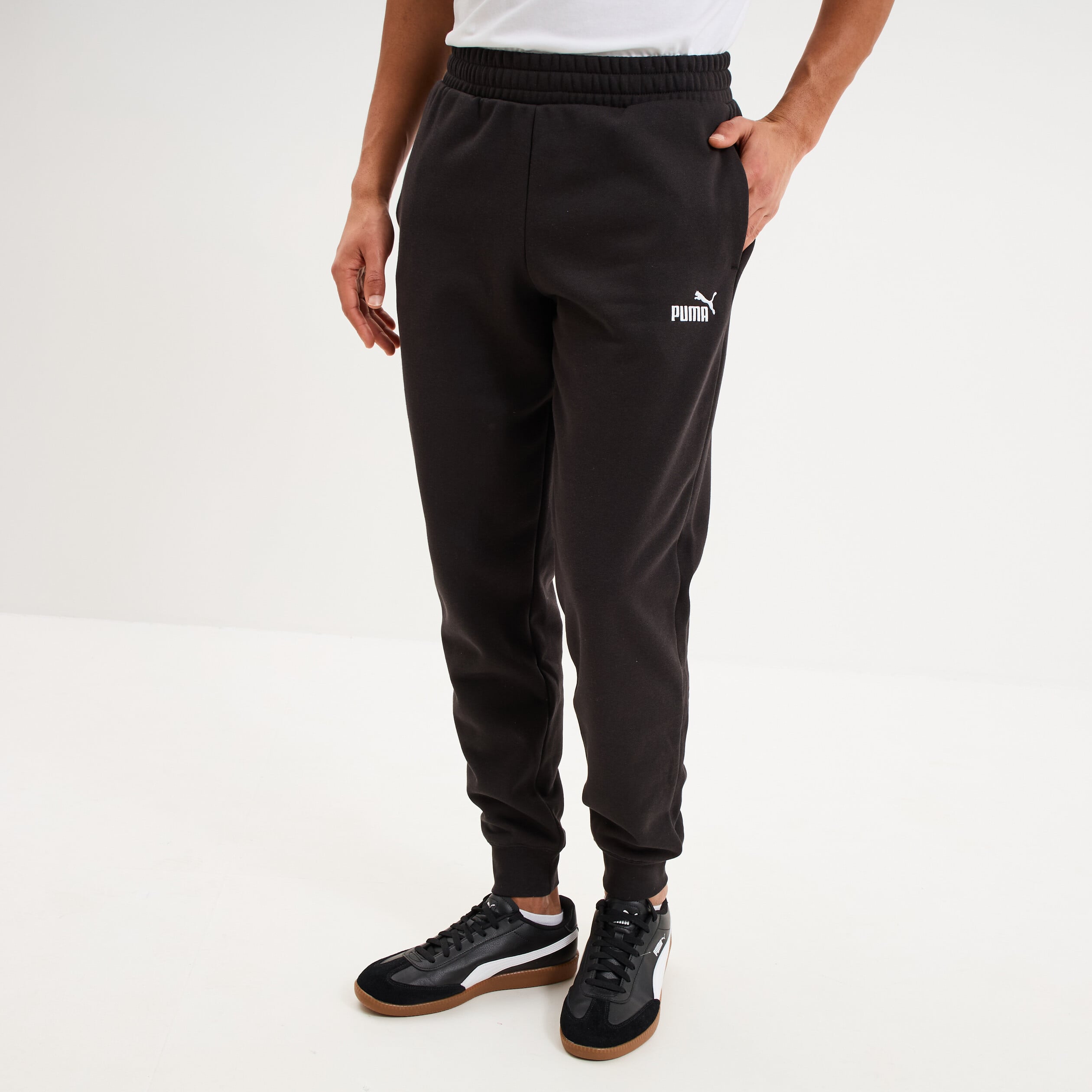 Pantalon de jogging droit Puma noir homme