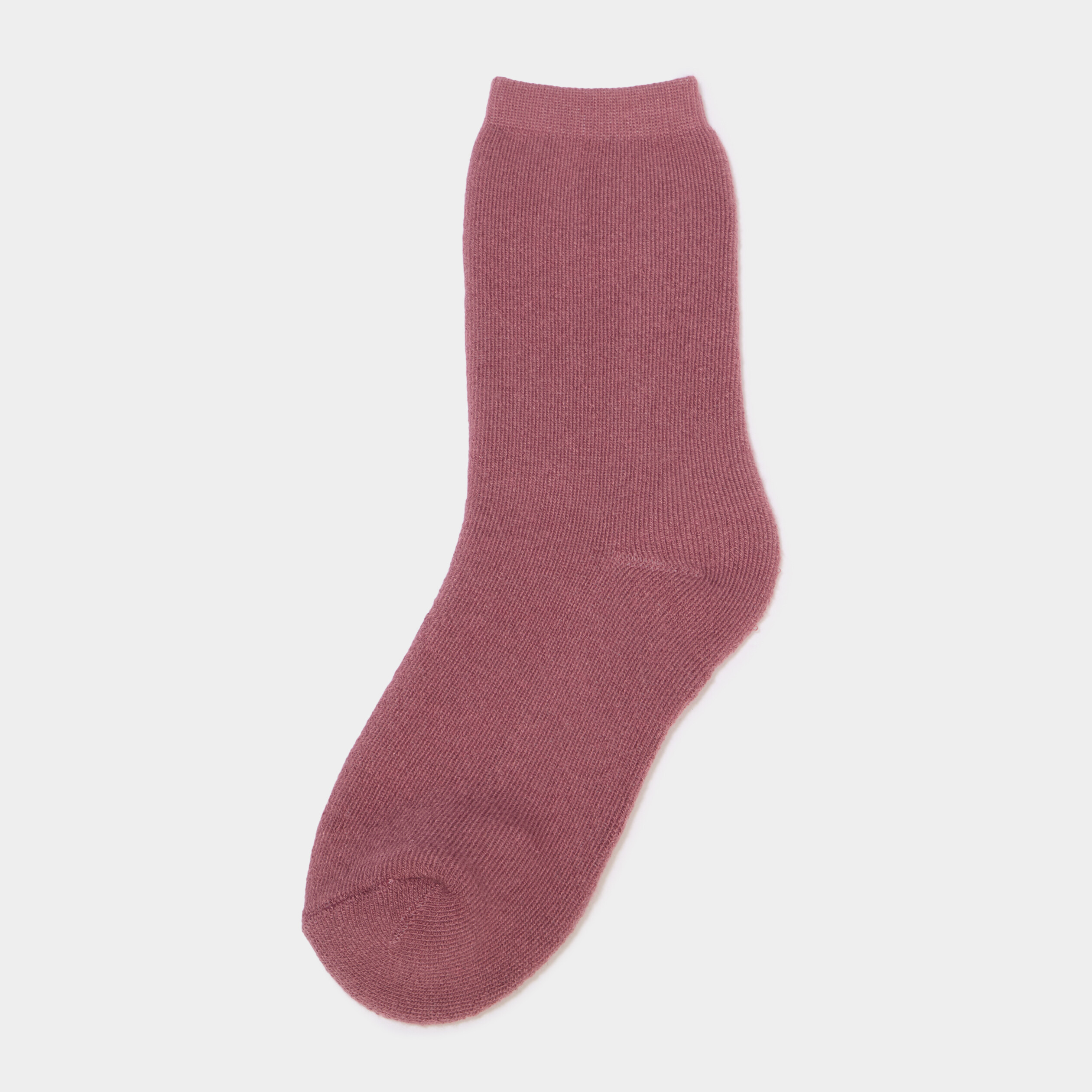 Lot 2 paires chaussettes mi-hautes vieux rose fille