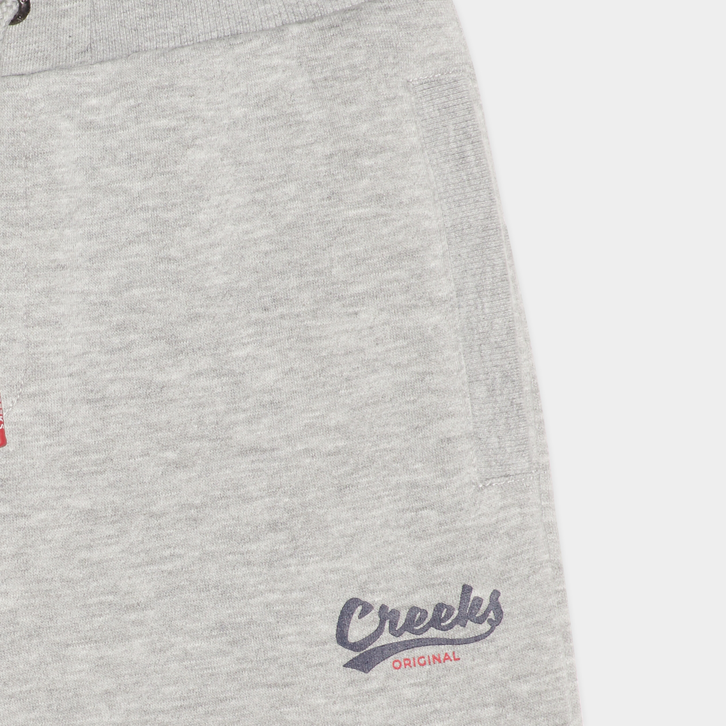 pantalon jogging droit creeks gris garcon Pantalon jogging droit Creeks gris garçon