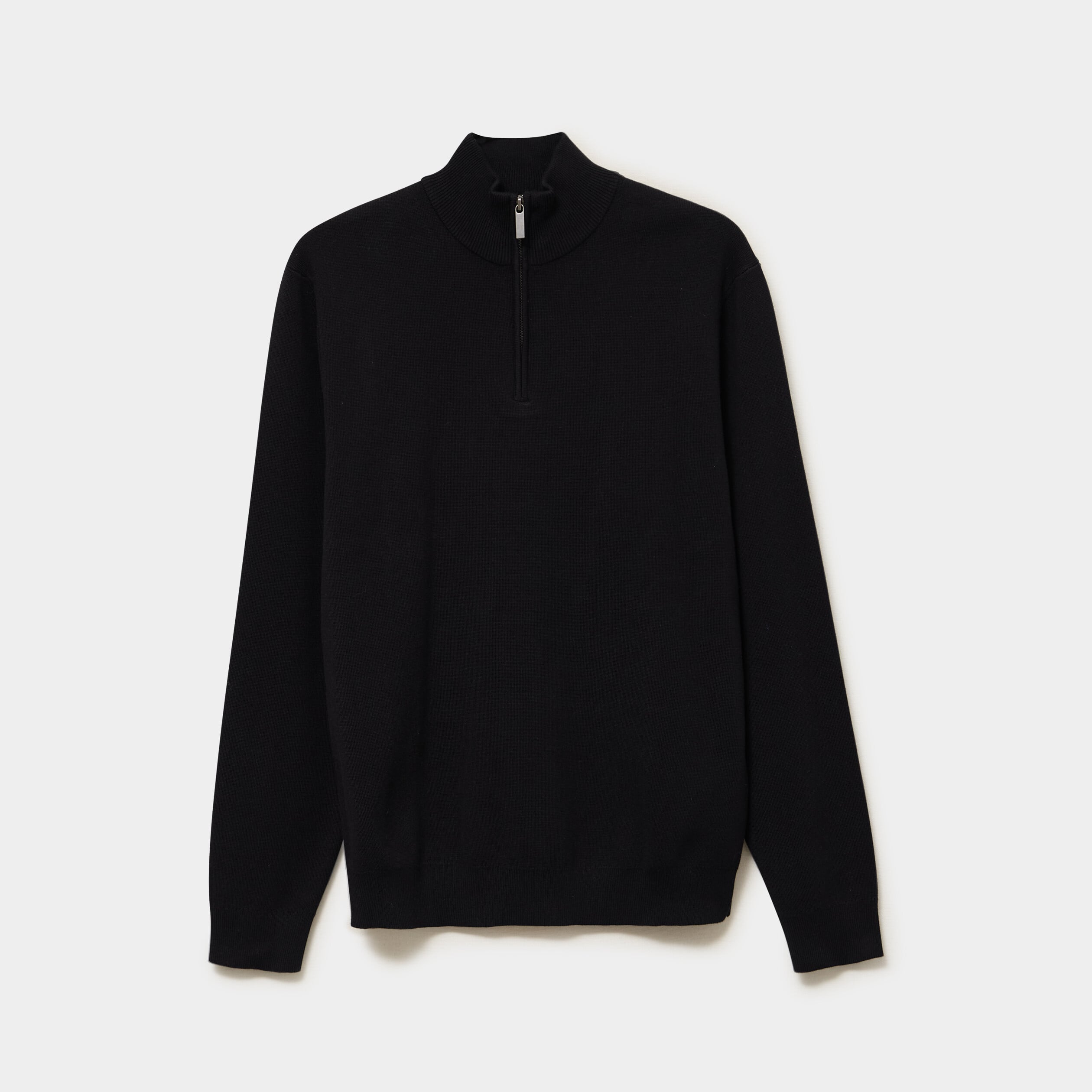 Pull camionneur manches longues noir homme
