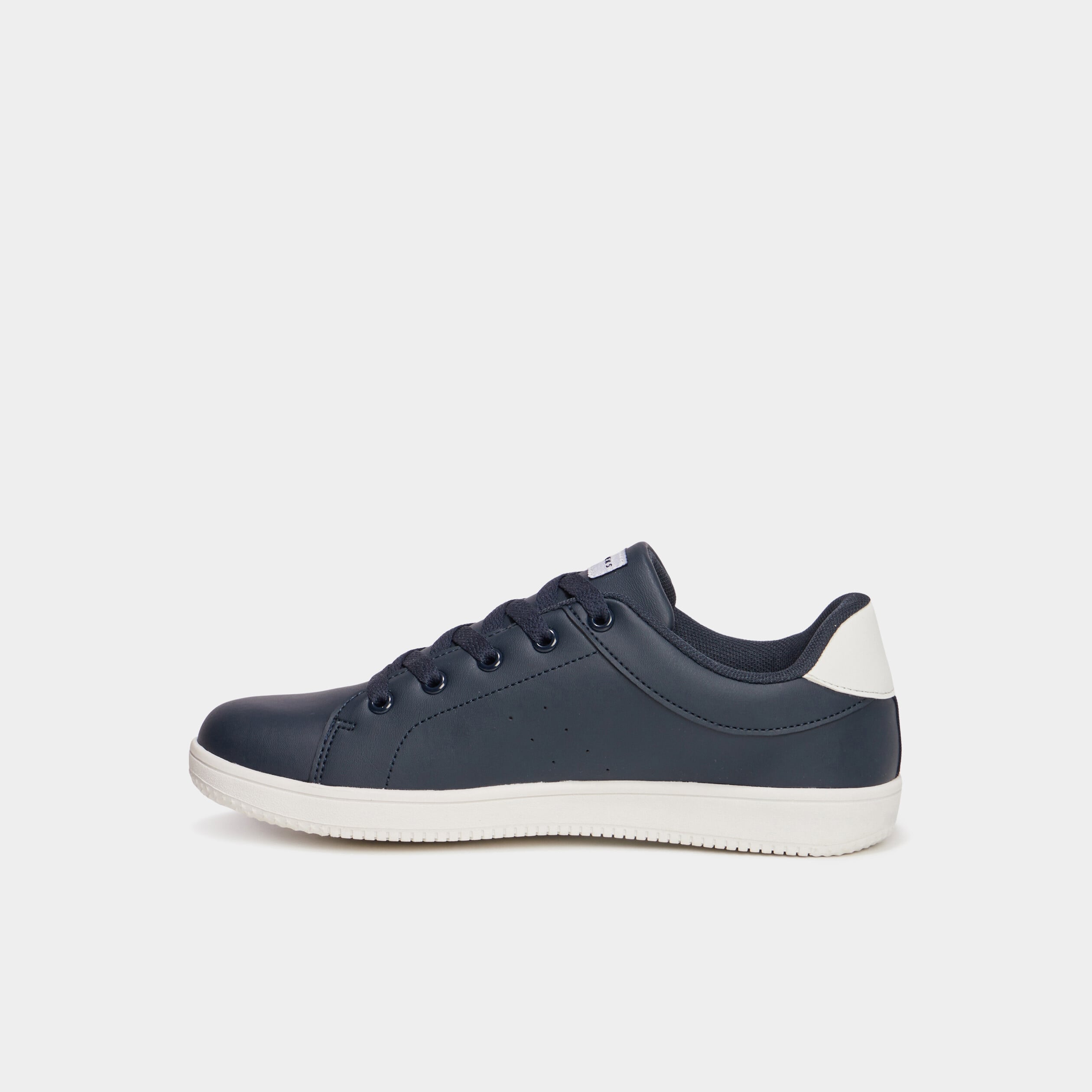 Baskets avec bout rond bleu gar&ccedil;on