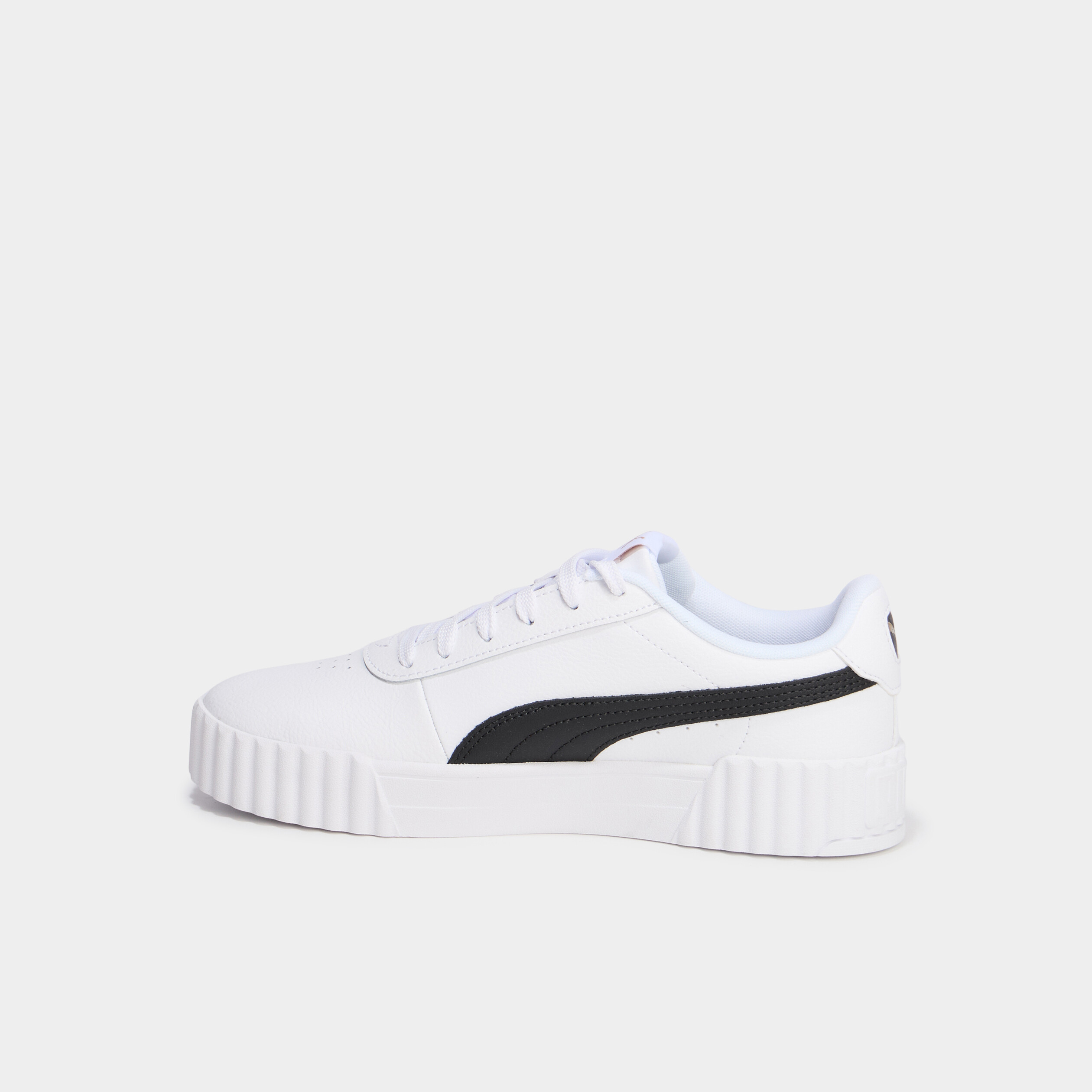 tennis basses a lacets en cuir puma multicolore femme Tennis basses à lacets en cuir Puma multicolore femme