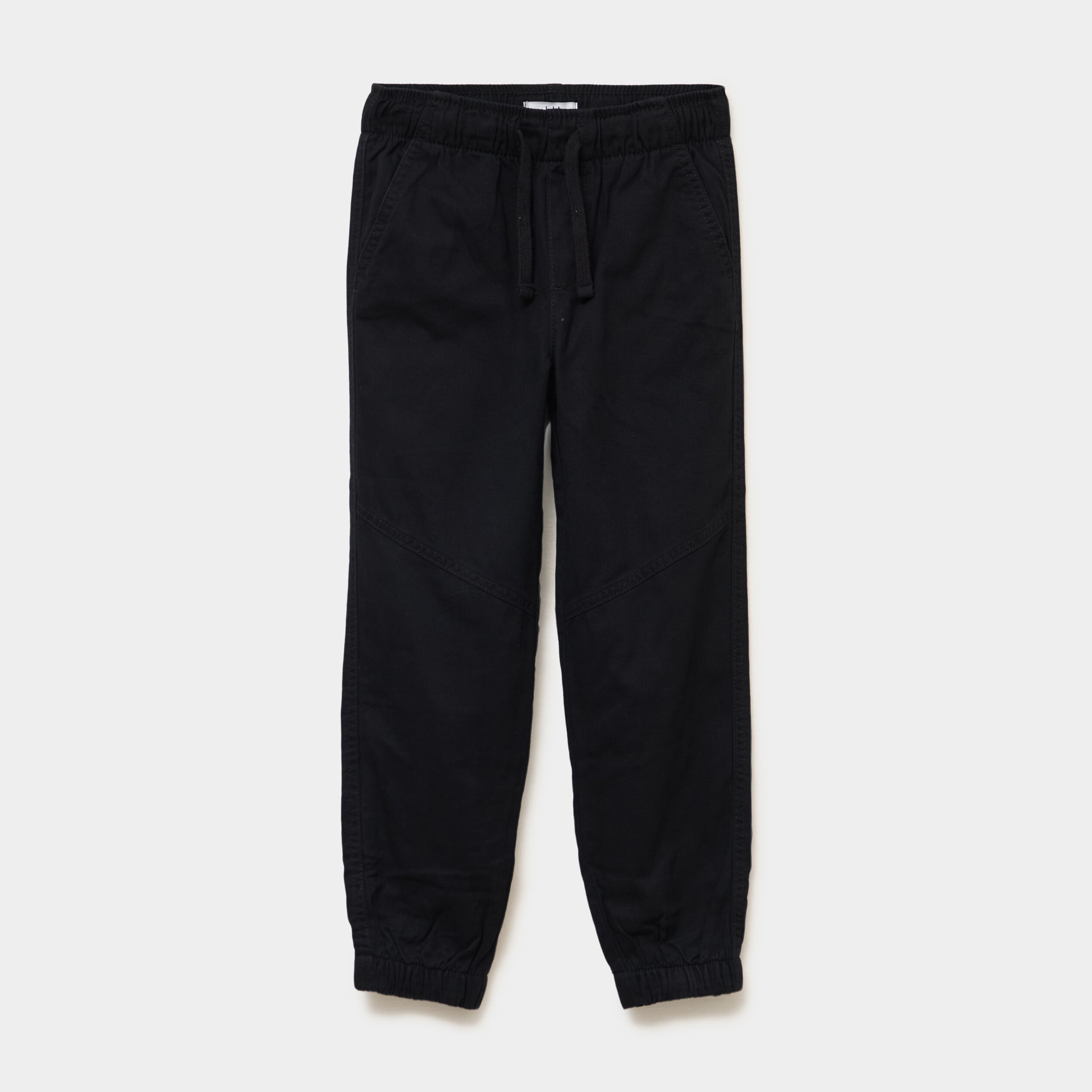 Pantalon jogger chaud doubl&eacute; coton noir gar&ccedil;on