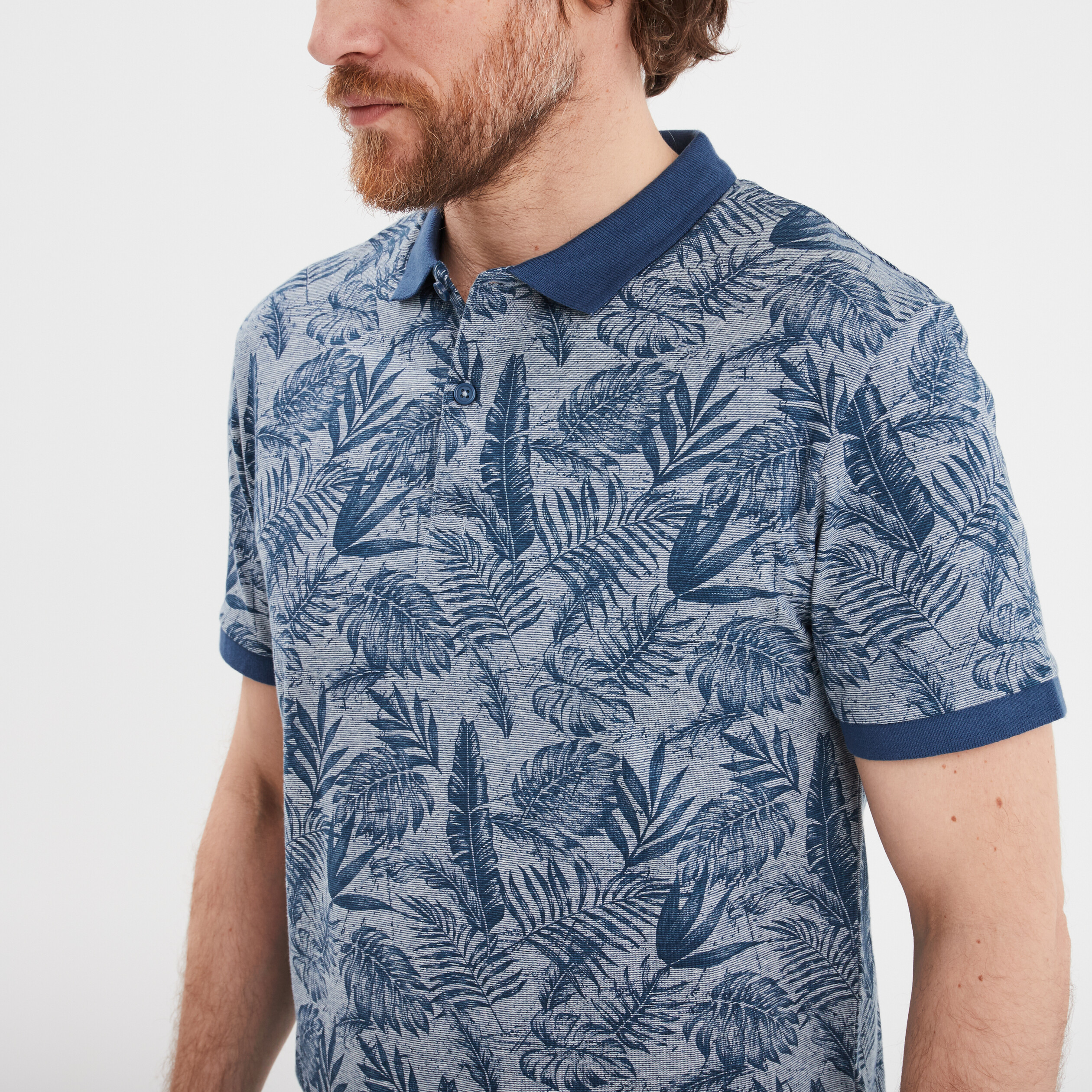 polo droit manches courtes coton creeks bleu marine homme Polo droit manches courtes coton Creeks bleu marine homme