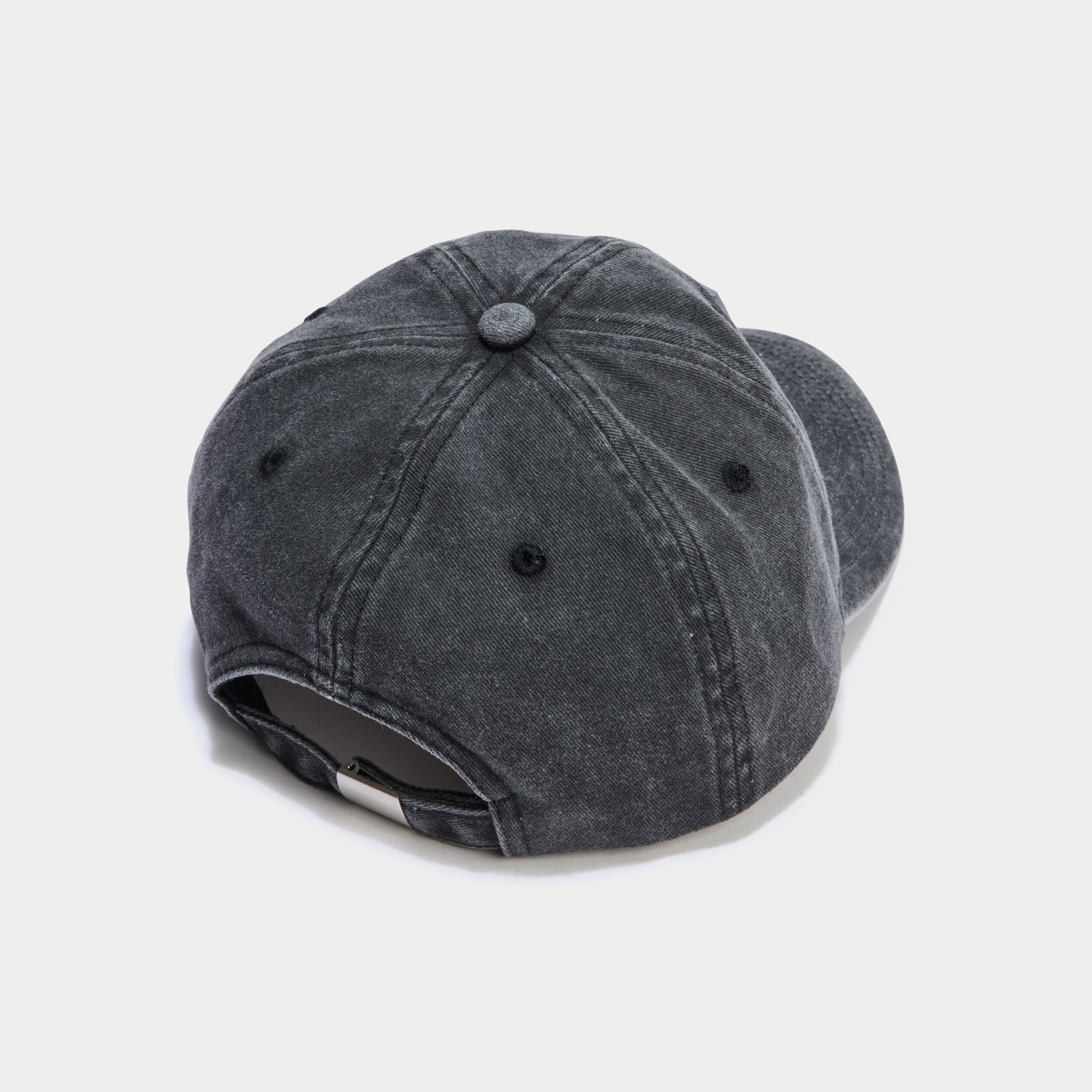 Casquette en jean coton ajustable noir gar&ccedil;on