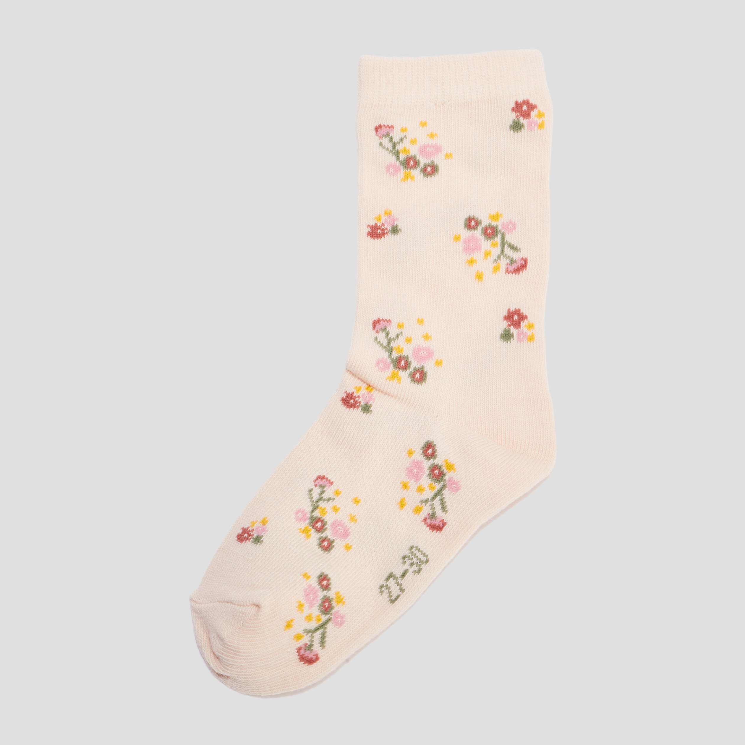 lot 5 paires chaussettes coton multicolore fille Lot 5 paires chaussettes coton multicolore fille