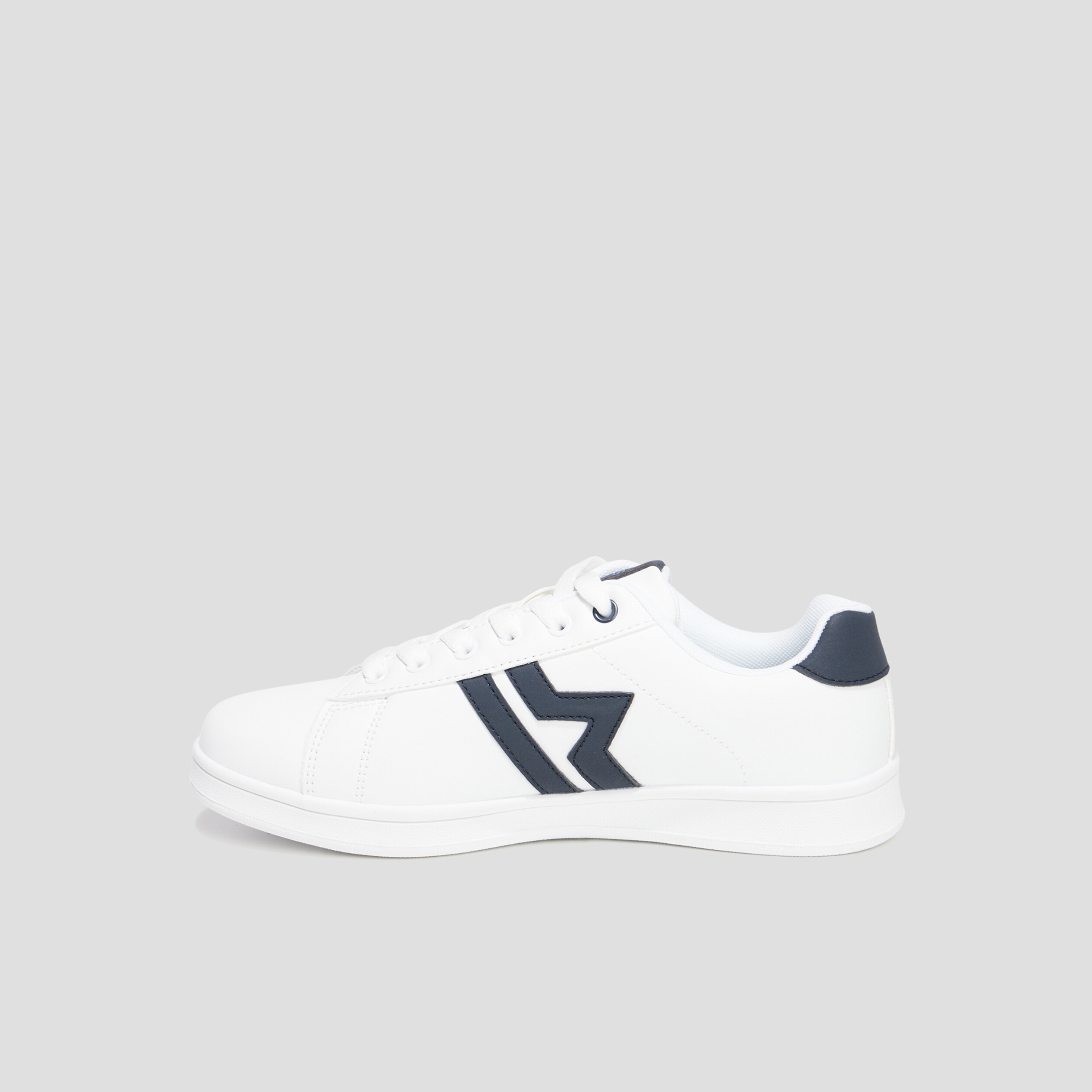 tennis basses a lacets creeks thisto blanc garcon Tennis basses à lacets Creeks Thisto blanc garçon