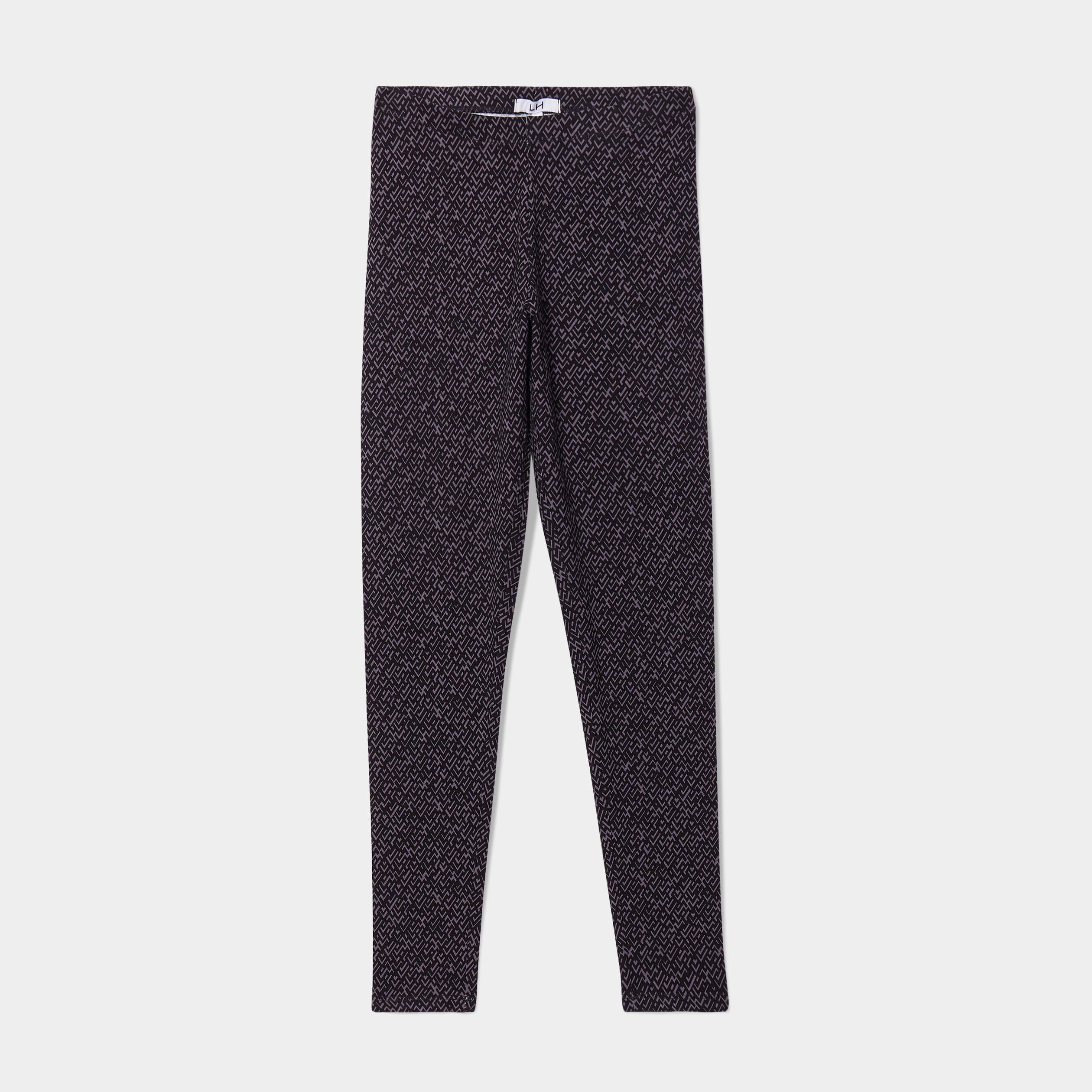 legging long taille haute gris femme Legging long taille haute gris femme